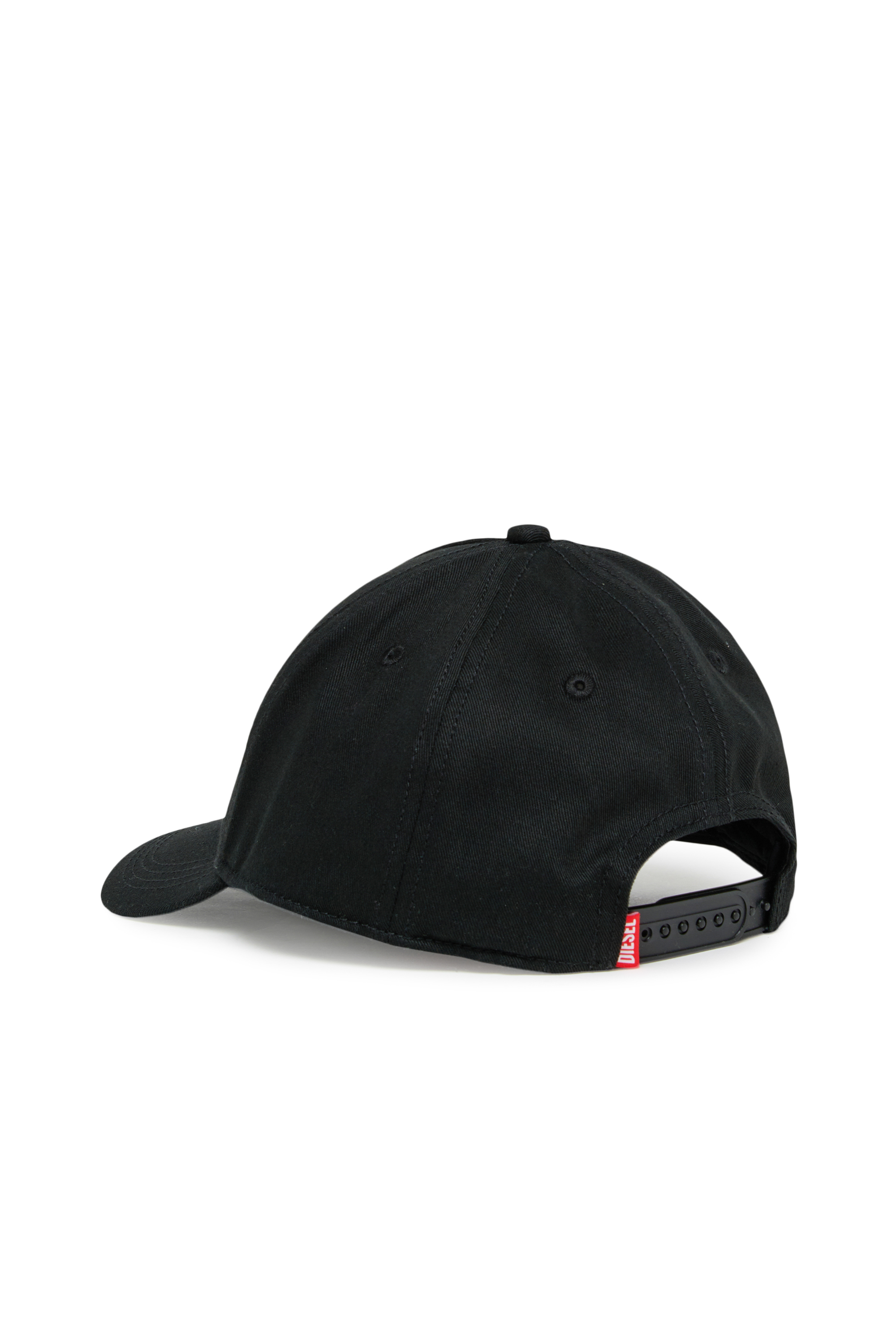 Diesel - FLIMO, Gorra de b&eacute;isbol con Logo Oval D estampado Hombre in Negro - 2