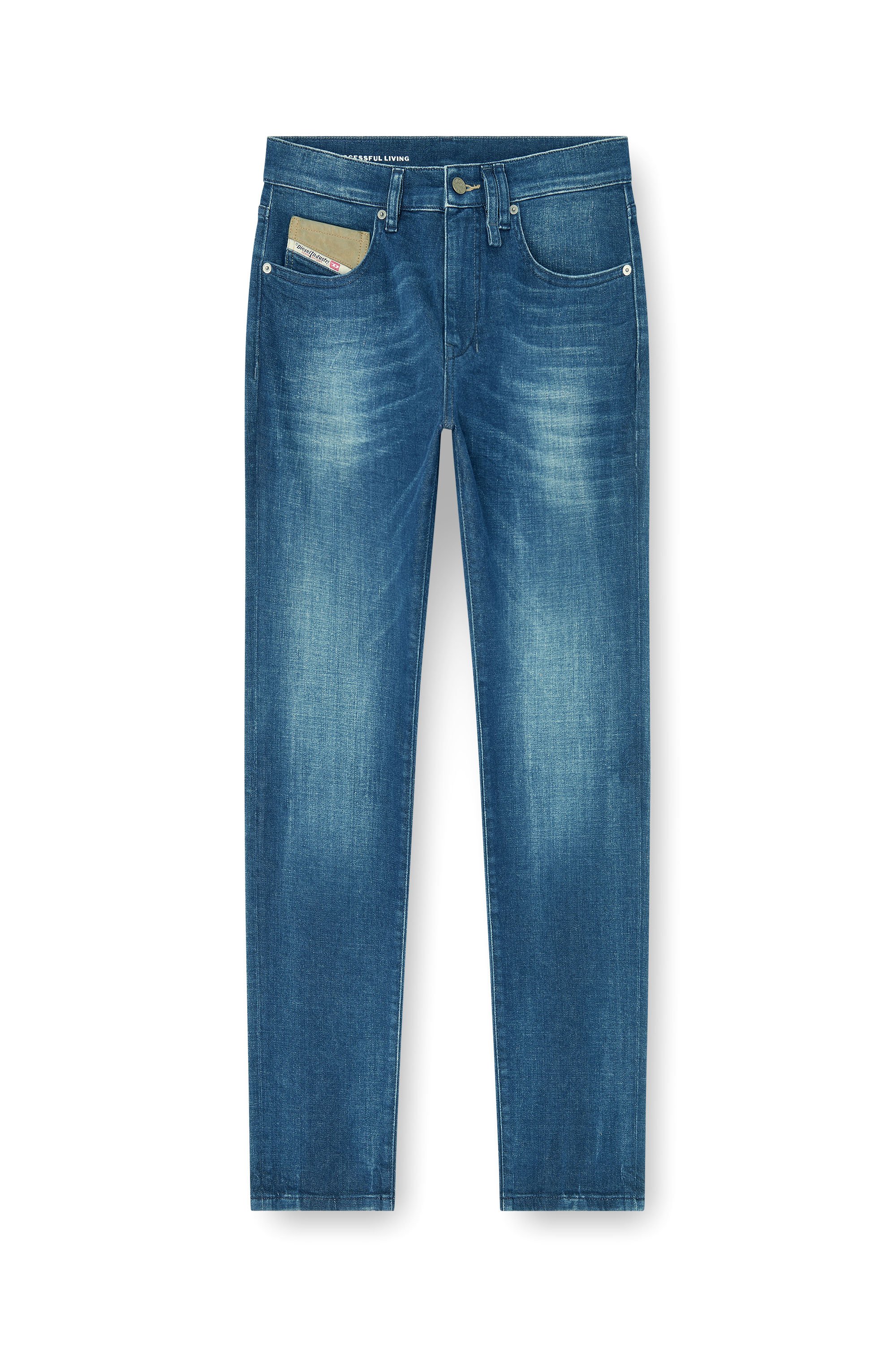 Diesel - Slim Jeans 2019 D-Strukt 0PBBZ Hombre, Azul medio - 6
