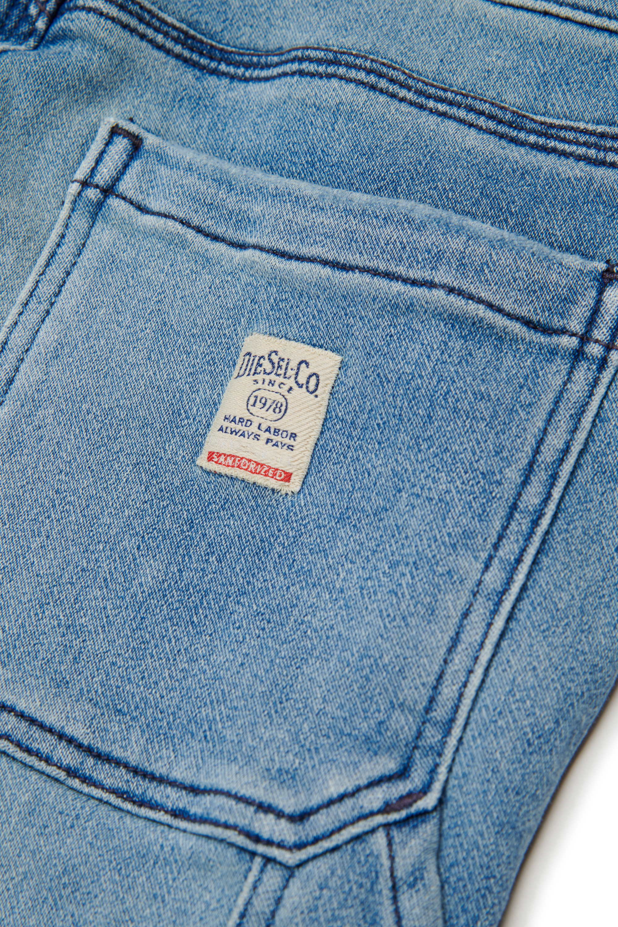 Diesel - D-ARGJX-WORK-J JJJ Mujer, Azul Claro - 4