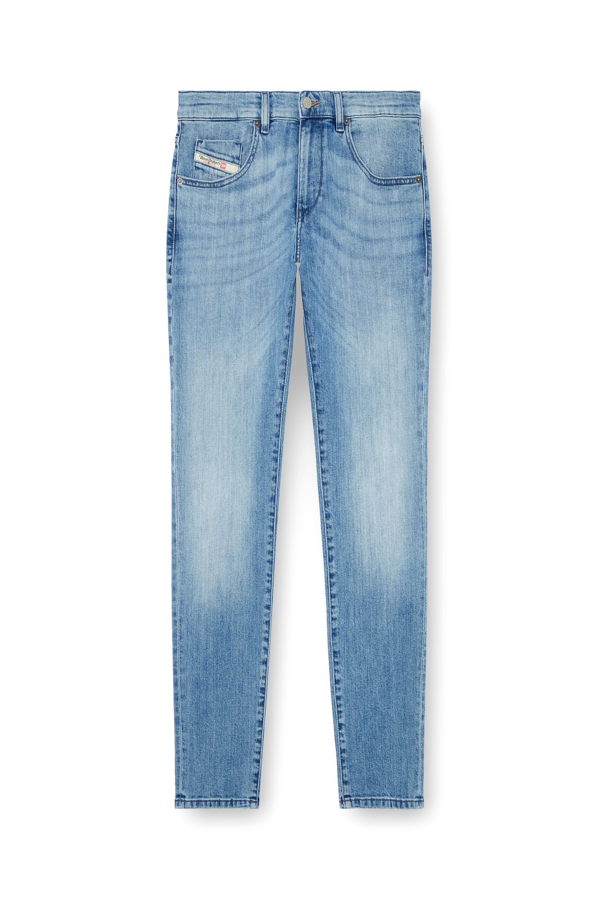 Diesel - Slim Jeans 2019 D-Strukt 0GRDI, Hombre Slim Jeans - 2019 D-Strukt in Azul marino - Image 6