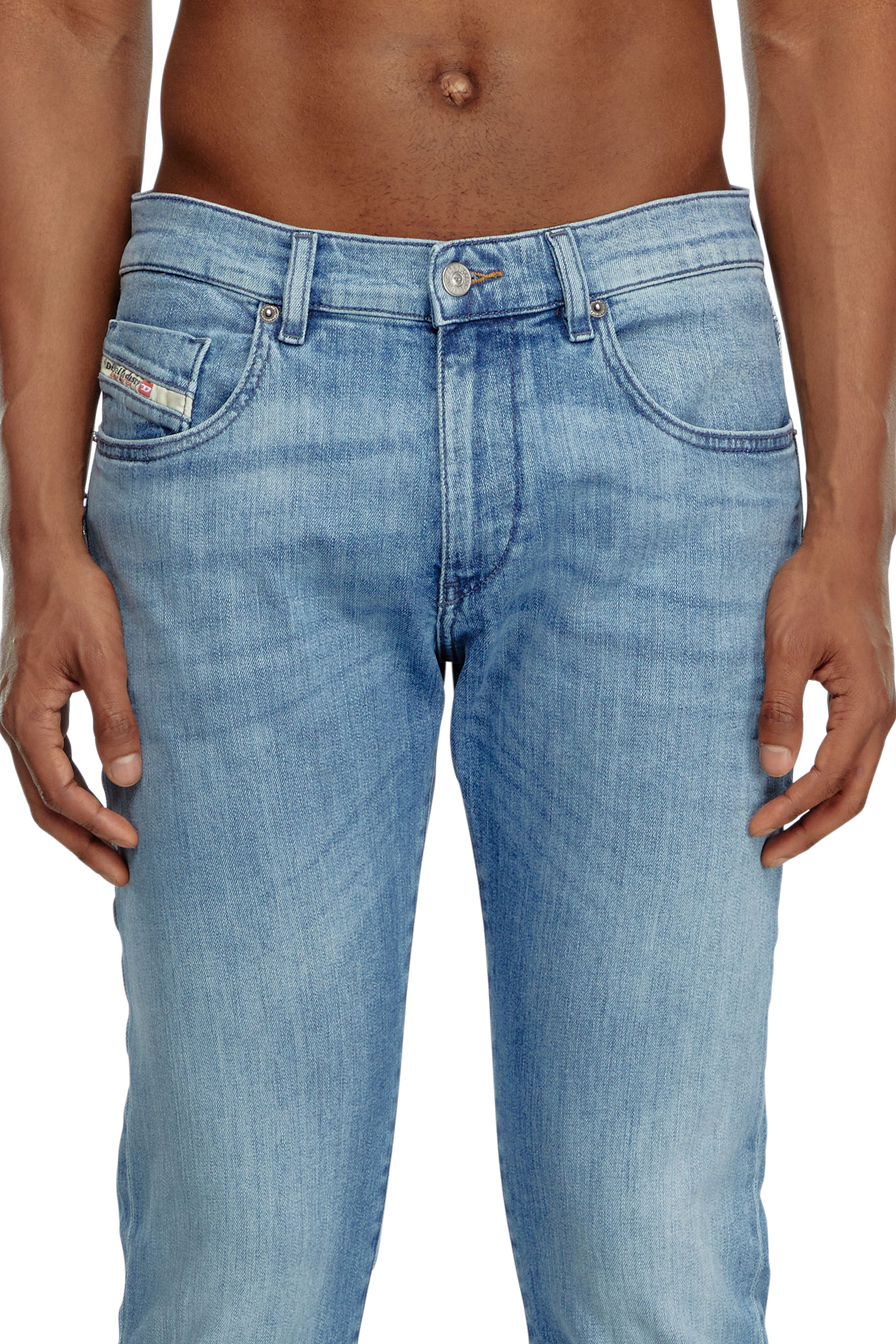 Diesel - Slim Jeans 2019 D-Strukt 0GRDI, Azul Claro - Image 5