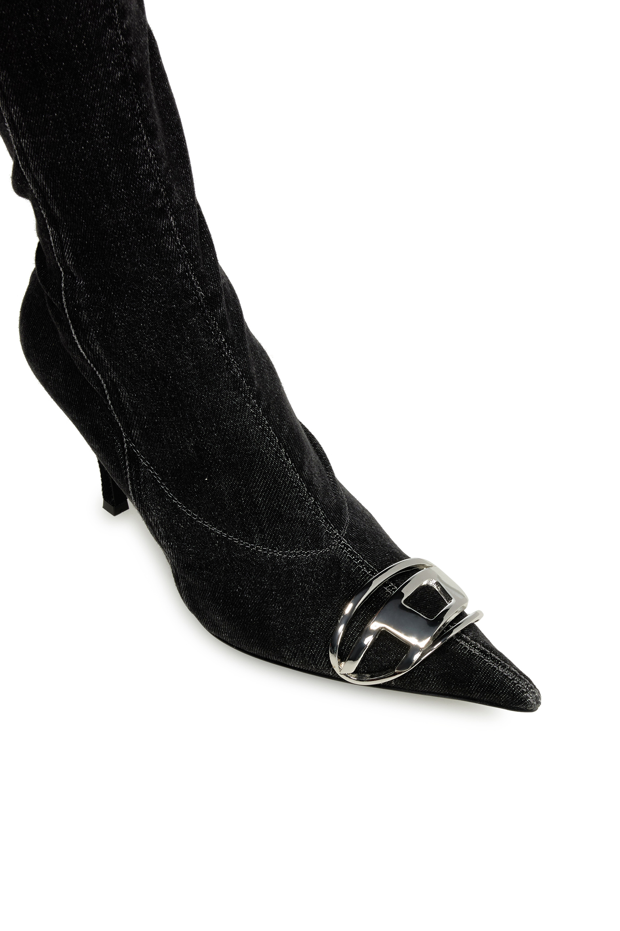 D-VENUS TBT D, Black Diesel - D-VENUS TBT D, Woman's D-Venus-Over the knee boot in Black - 4