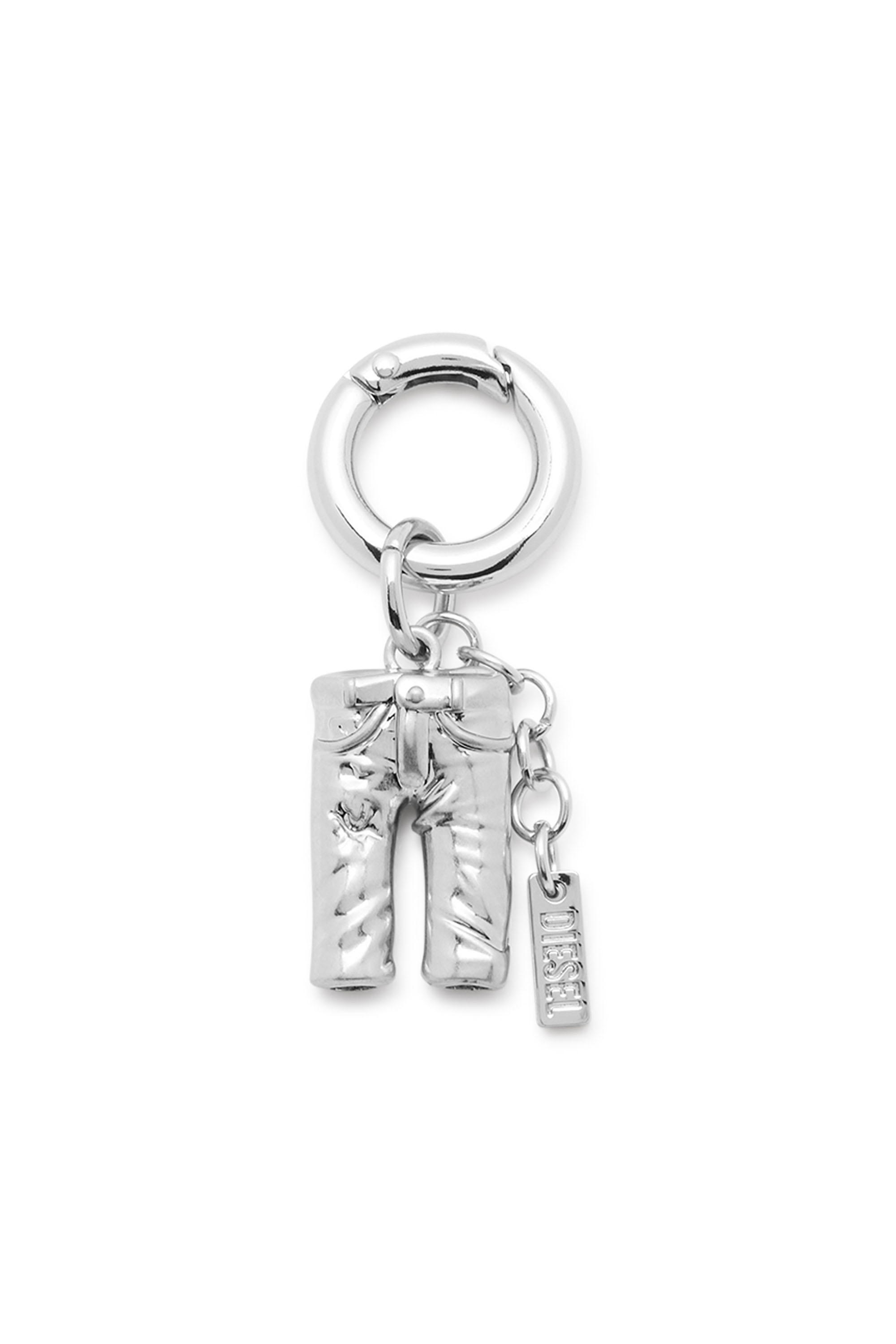 Diesel - CHARM-5PKT, Charm de metal con detalle de logo Unisex in Plateado - 1