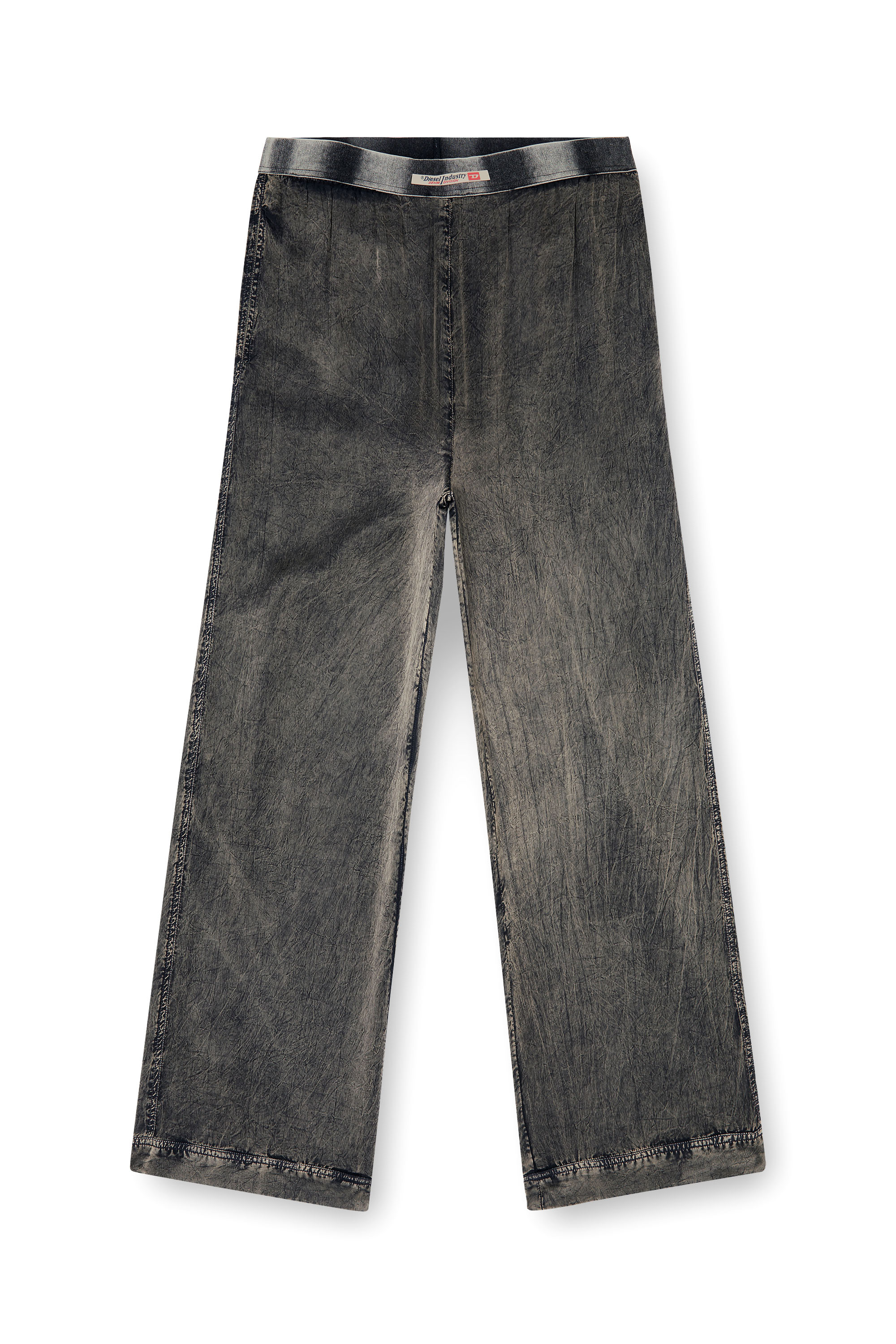 Diesel - ZAYNE-DNM, Pantal&oacute;n de viscosa con fit fluido Hombre in Gris - 4
