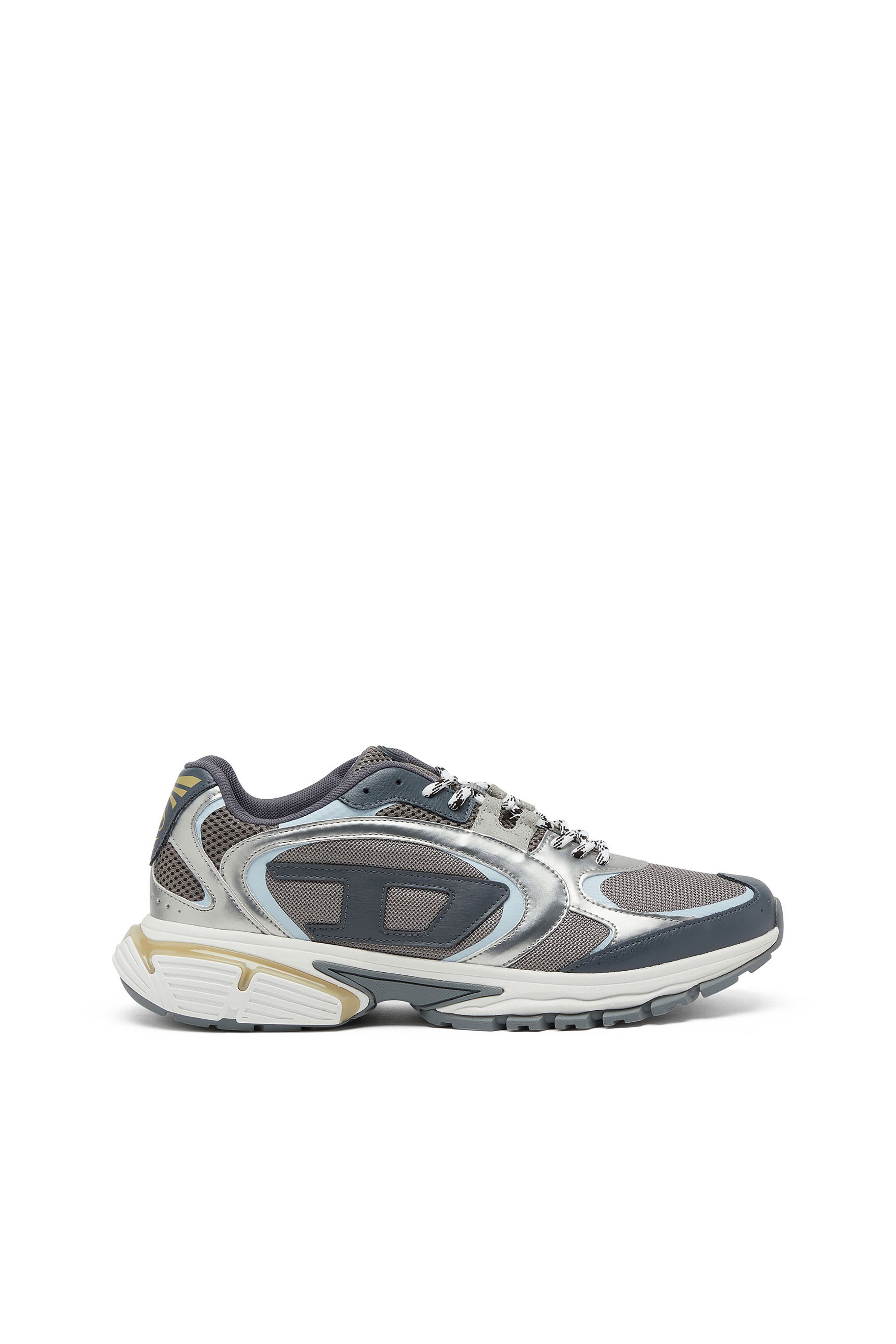 Diesel - S-PRO-V-DENSE LOW, S-Pro-V-Dense-Zapatillas metallic en malla y PU Hombre in Multicolor - 1