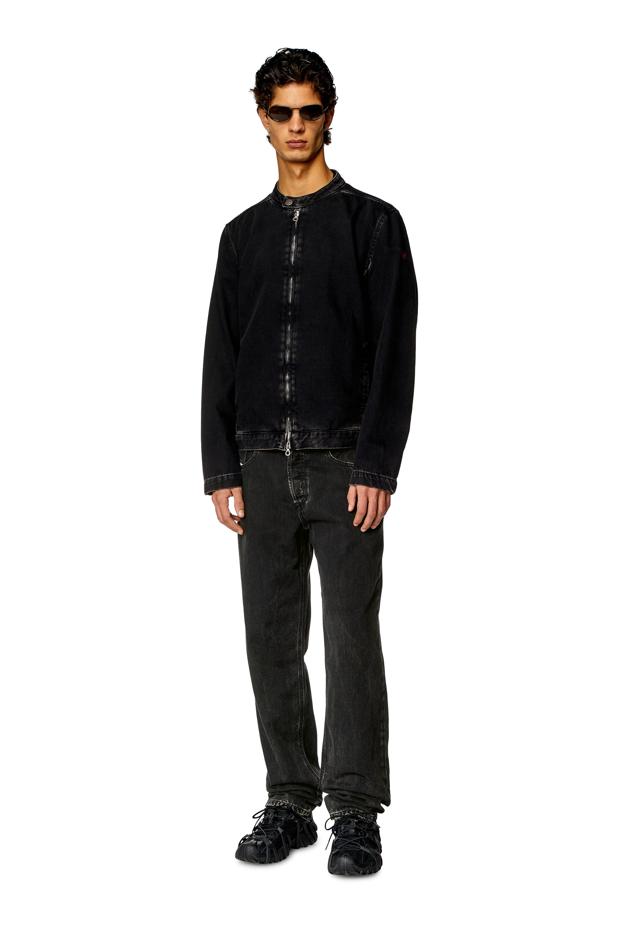 Diesel - Tapered Jeans 2023 D-Finitive 068HN, Negro/Gris oscuro - Image 1