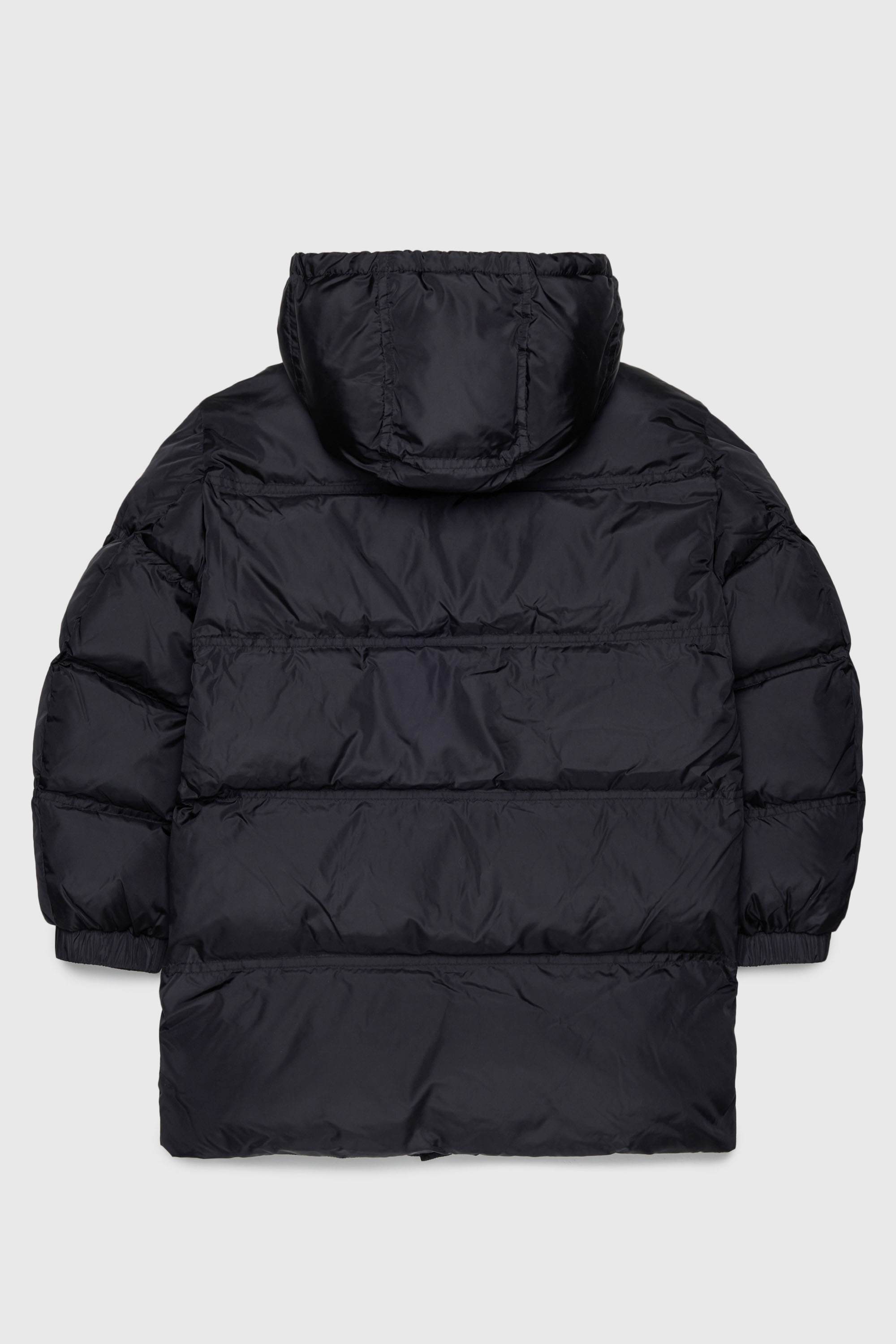 Diesel - JRIVONLONG, Abrigo acolchado con bolsillos oversize Unisex in Negro - 2