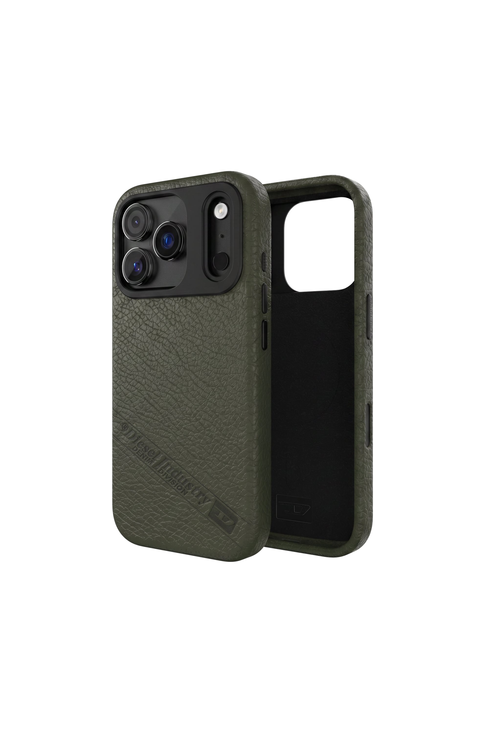 Diesel - 60647 MOULDED CASE, Funda Flag D con MagSafe para iPhone 17 Pro Unisex in Verde - 1