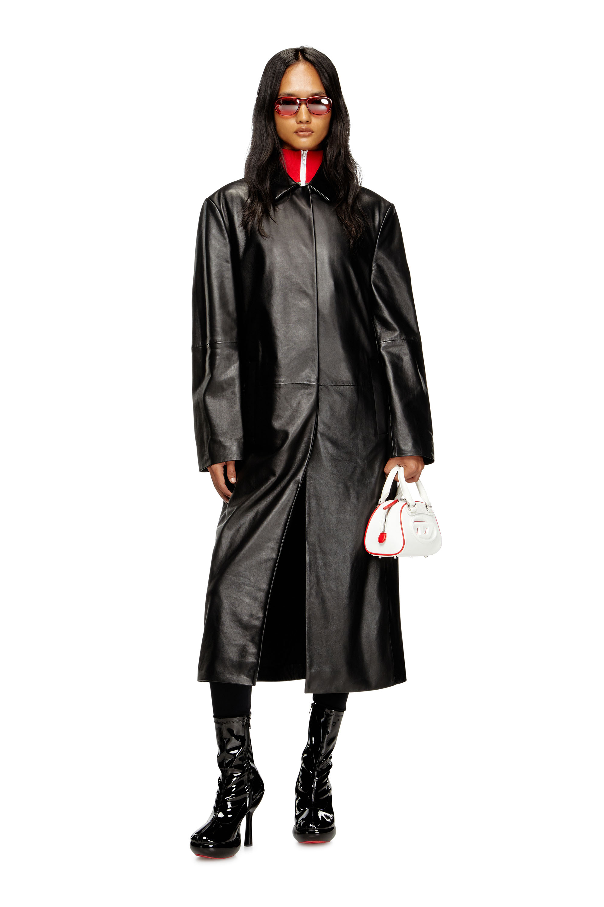D-LAKE PLATFORM MIDB ZIP  STRETCH, Negro