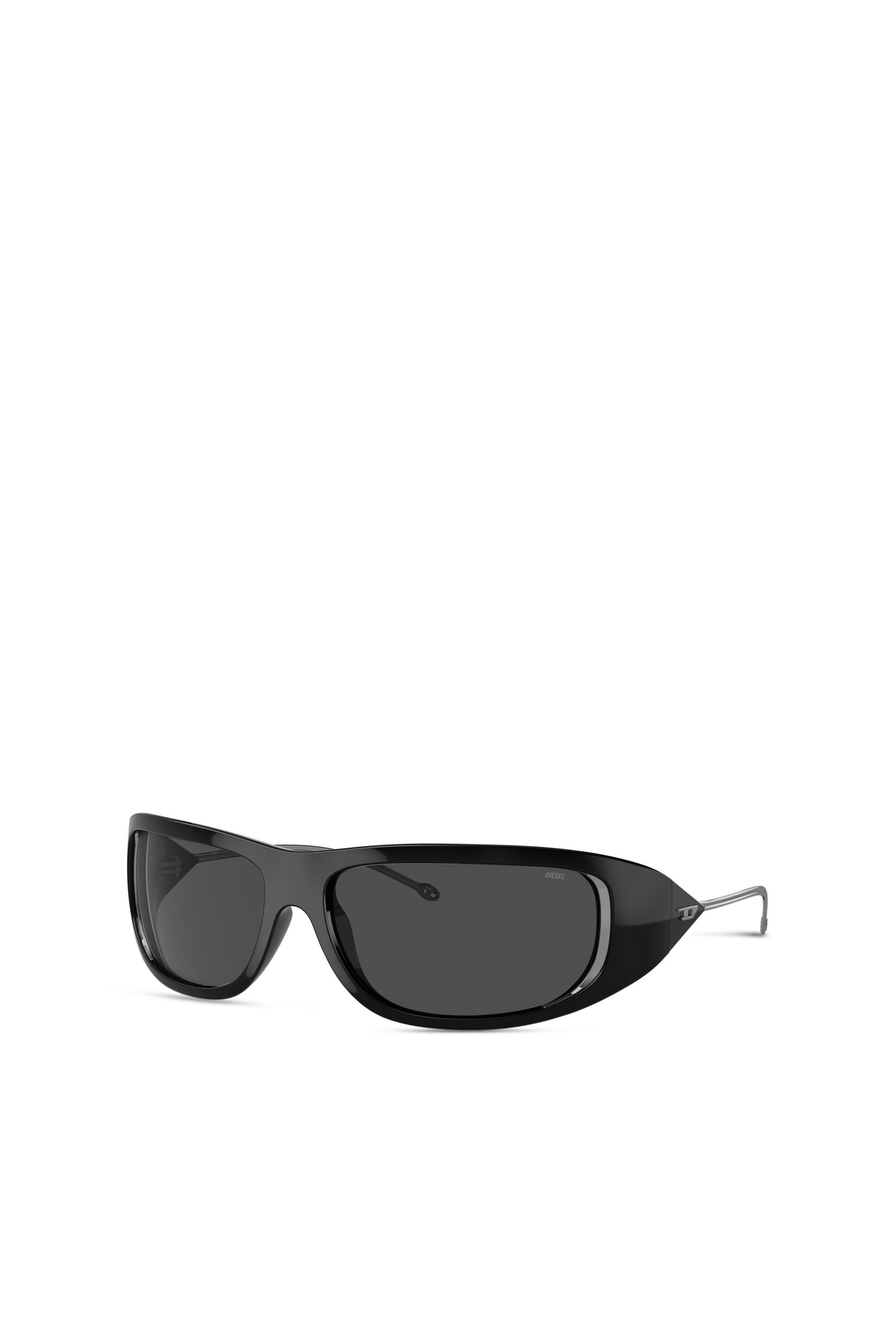 Diesel - 0DL3001 SIZE 61, Gafas con estilo envolvente Unisex in Negro - 4