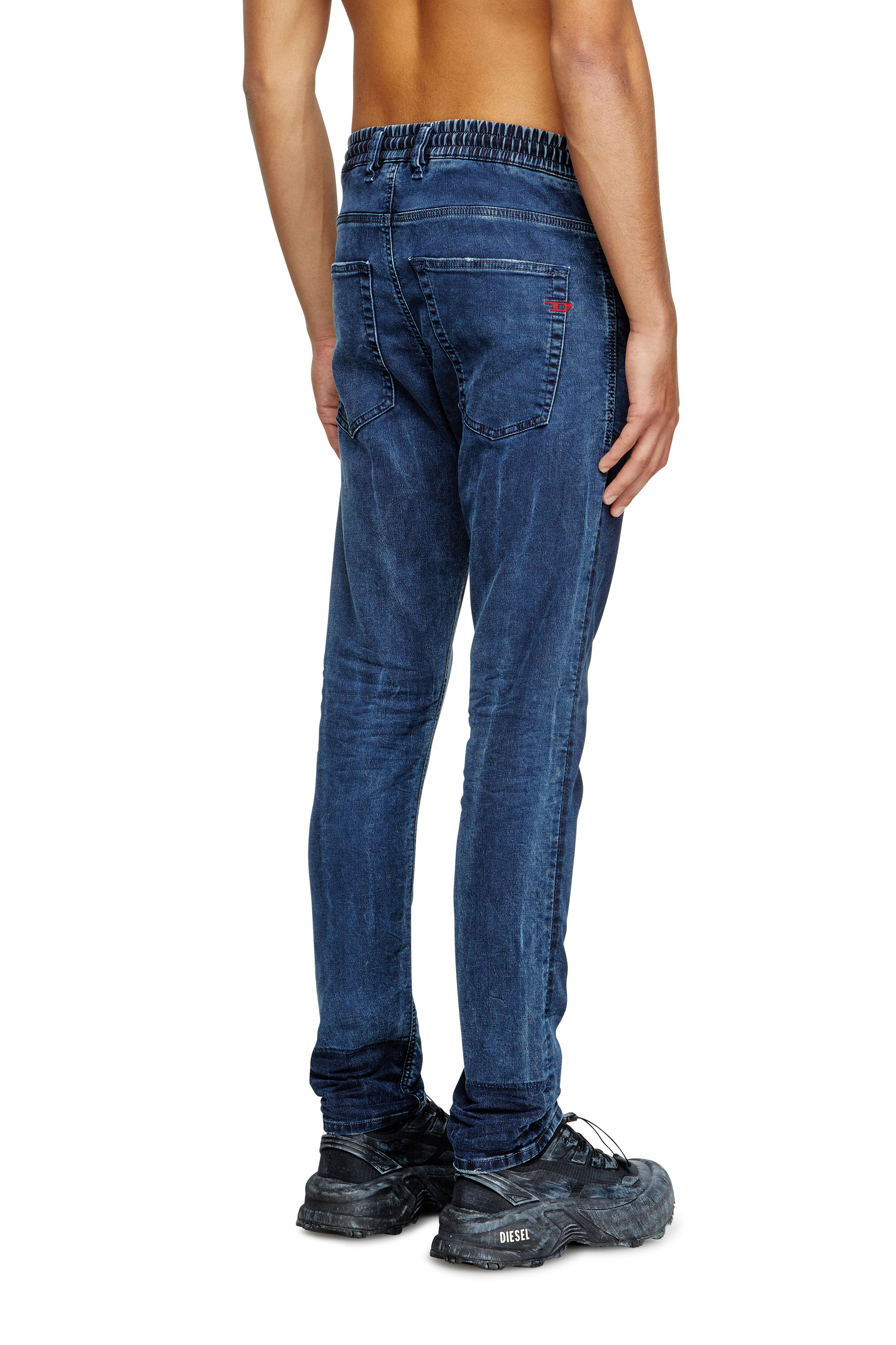 Diesel - Regular 2030 D-Krooley Joggjeans® 09M36 Hombre, Azul Oscuro - 4