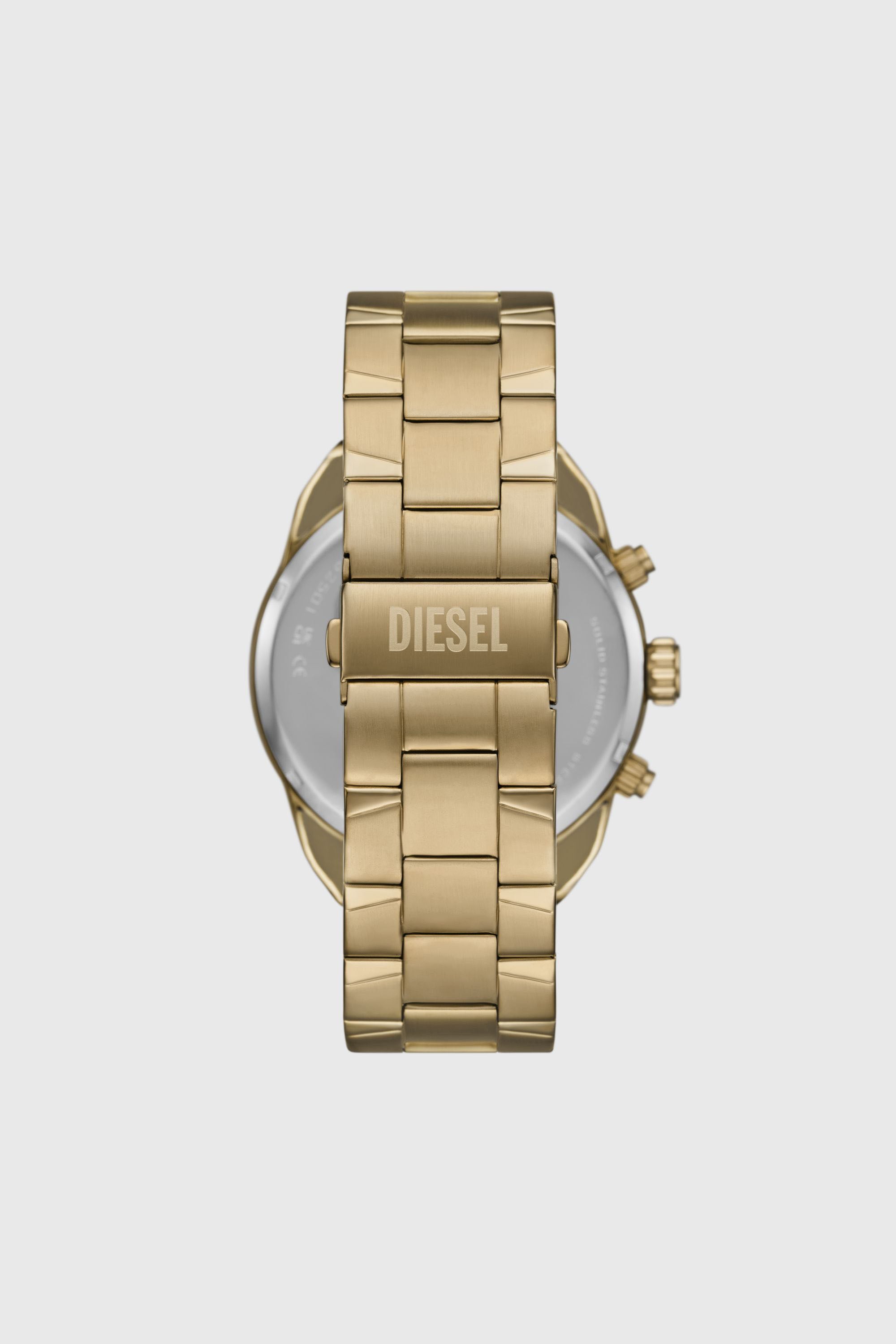 Diesel - DZ4678, Reloj Spiked de acero inoxidable Hombre in Dorado - 2