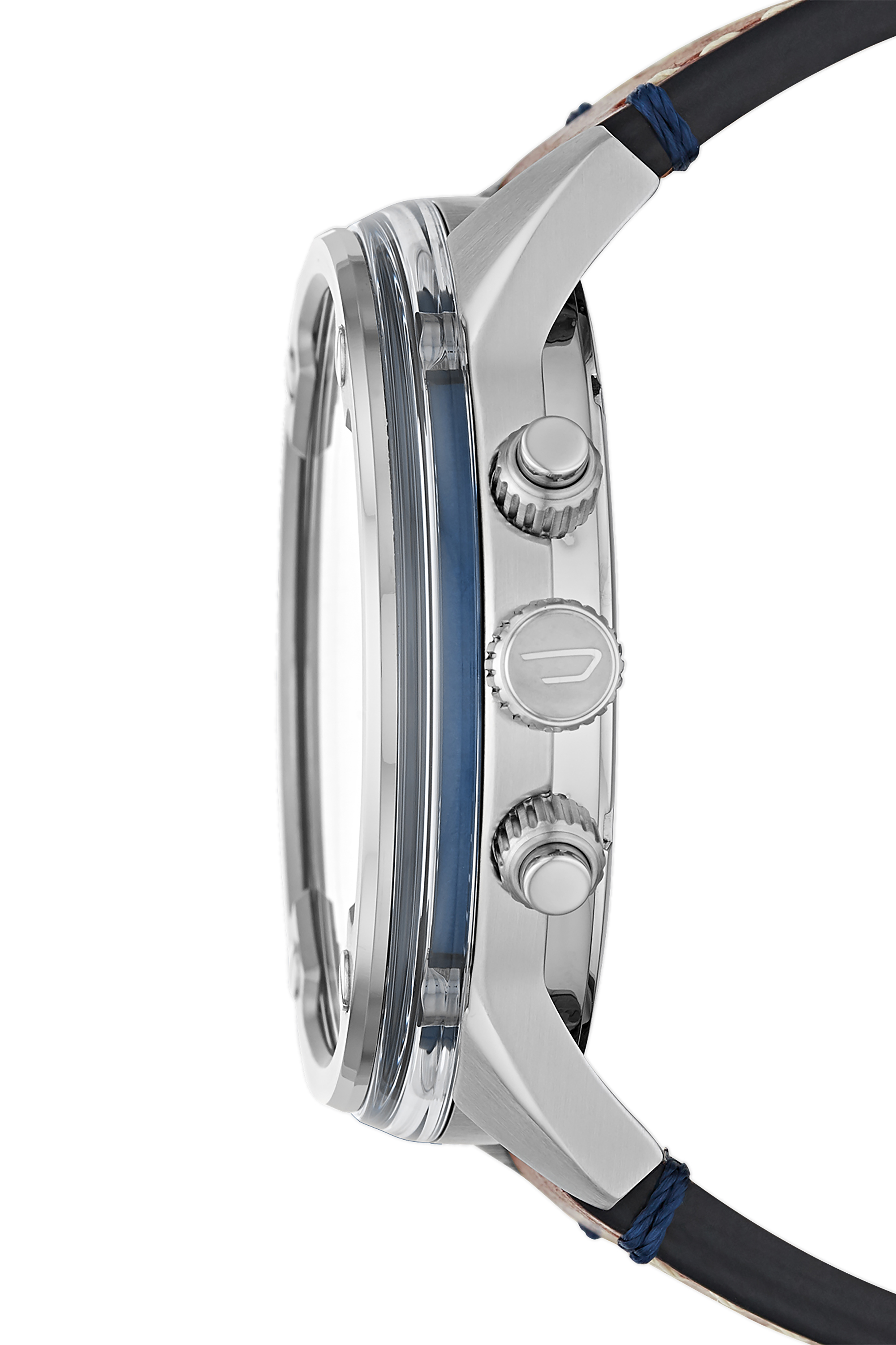 Diesel - DZ7424, Reloj Boltdown de tres agujas con correa en piel marrón Hombre in Marrón - 3