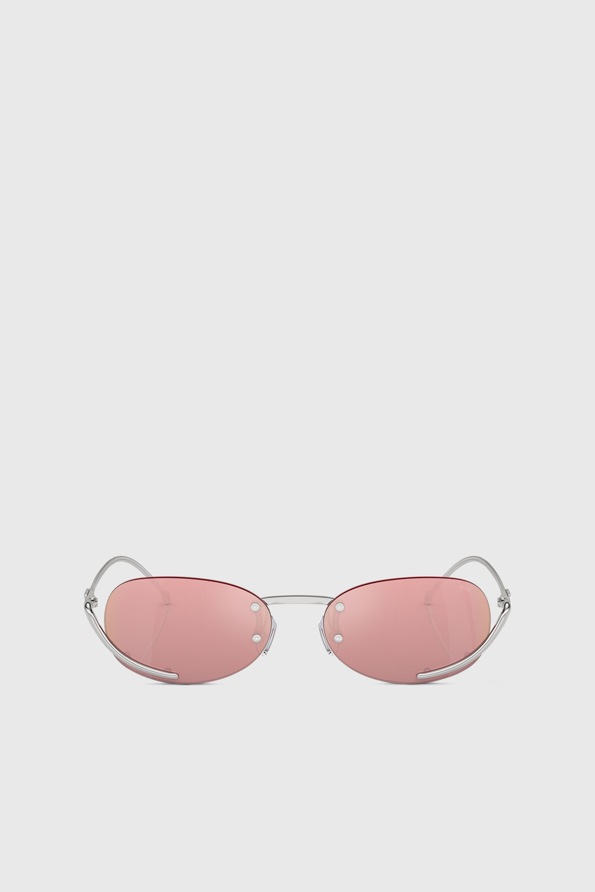 Diesel - 0DL1004, Gafas ovales Unisex in Rosa - 1
