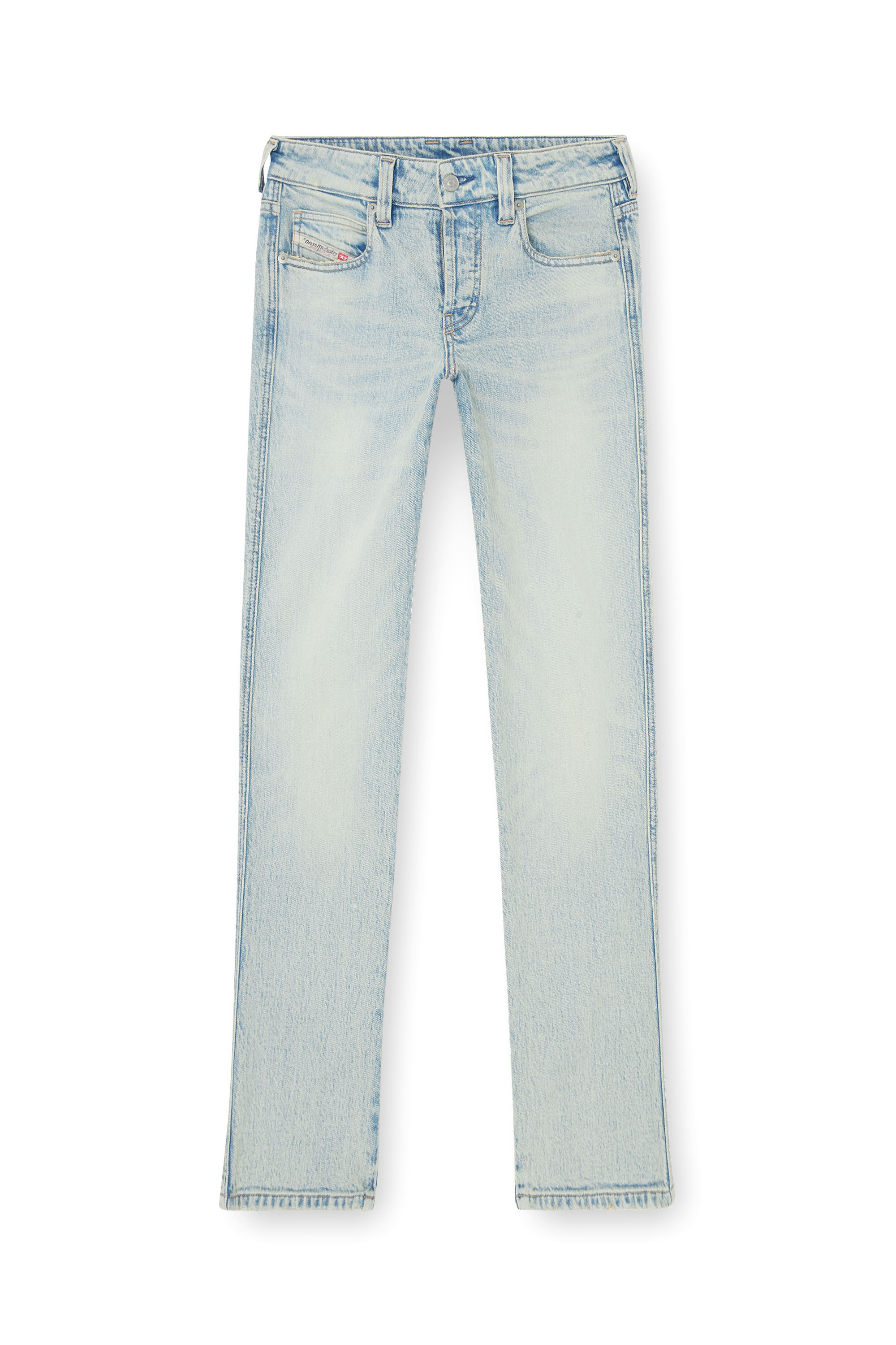 Diesel - Slim Jeans 1992 D-Jiann 0KBBK Mujer, Azul Claro - 3