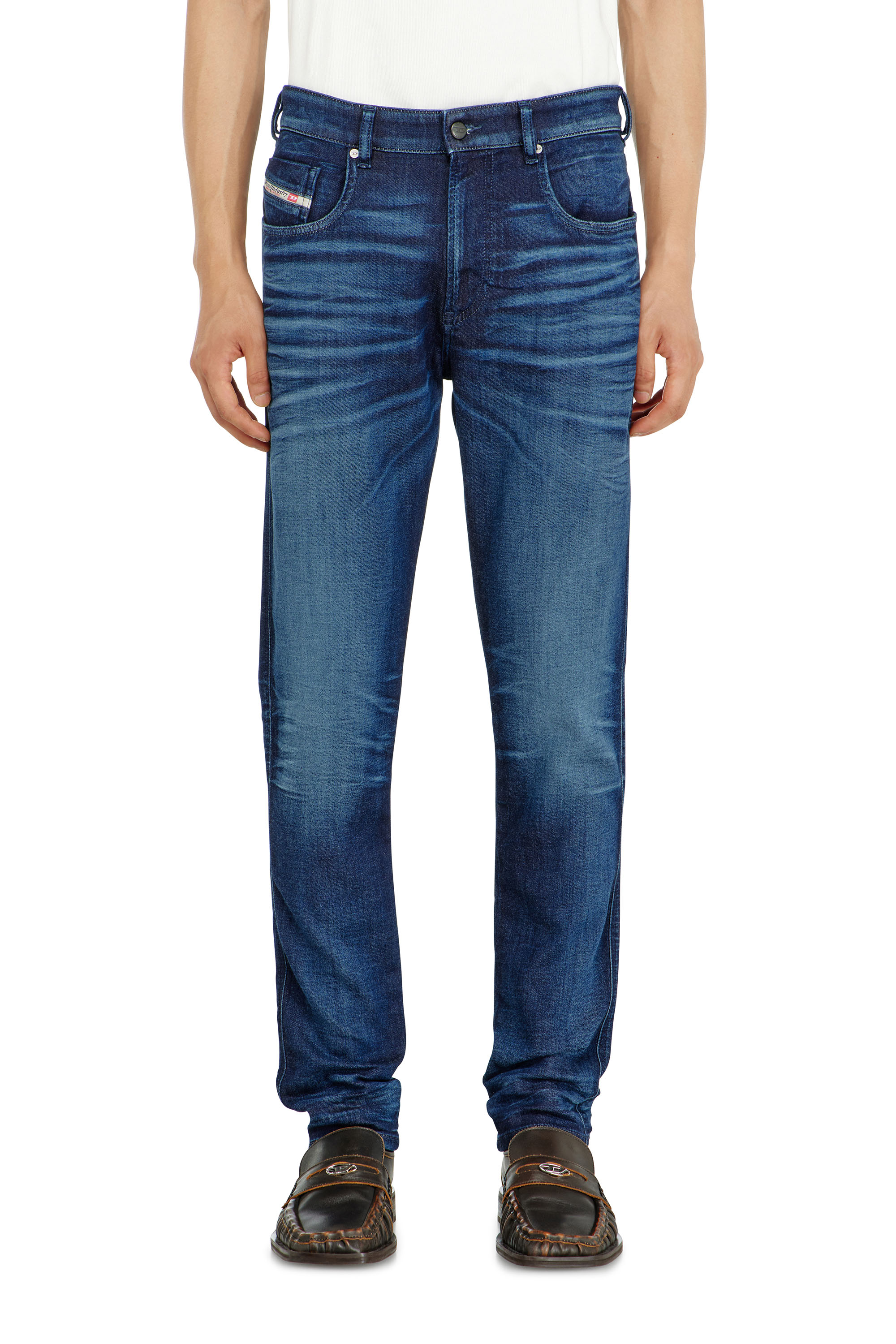 Diesel - Slim 2062 D-Strukt Joggjeans&reg; 068WJ Hombre, Azul Oscuro - 2