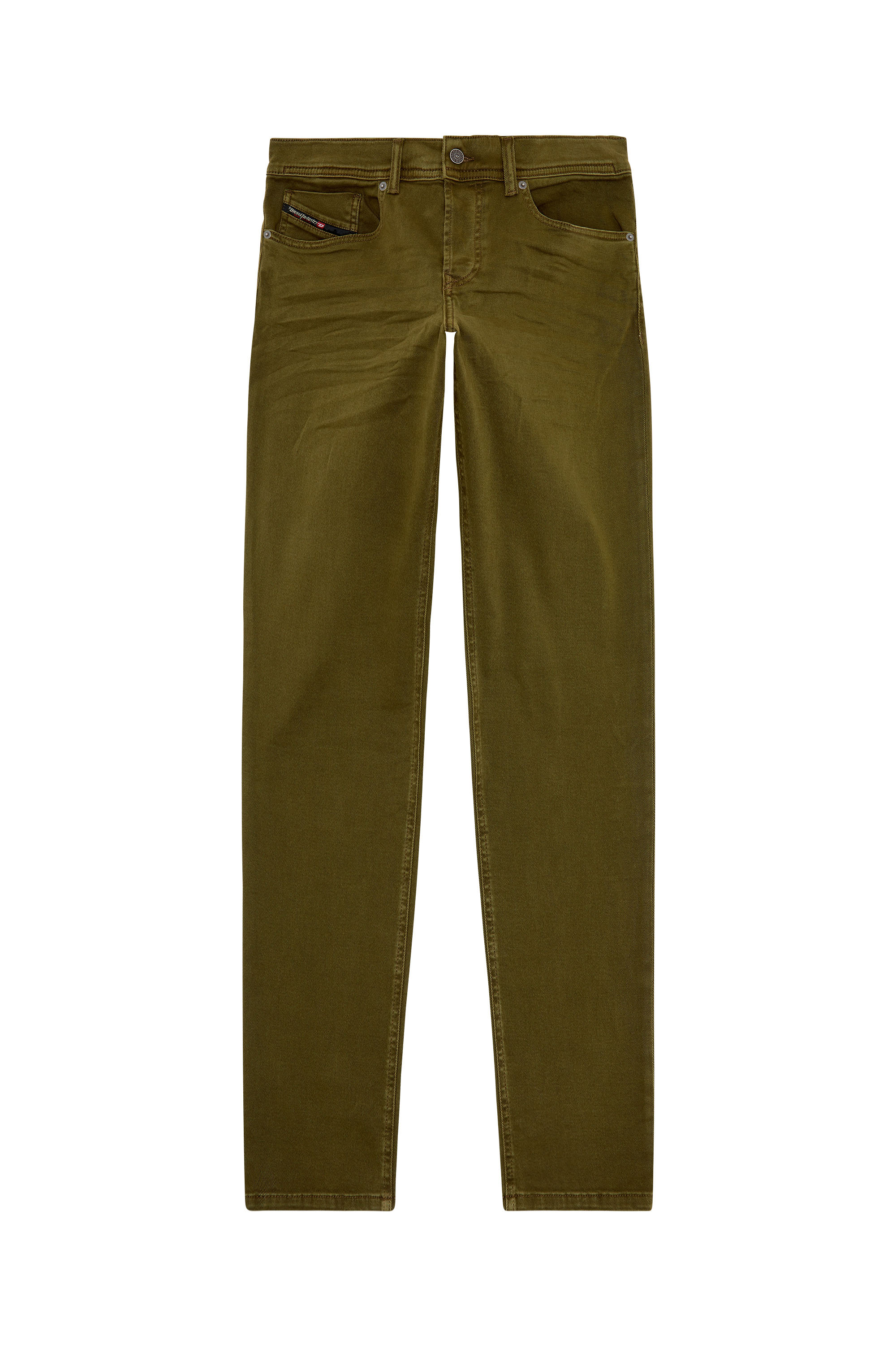 Diesel - Tapered Jeans 2023 D-Finitive 0QWTY, Military Green - Image 3
