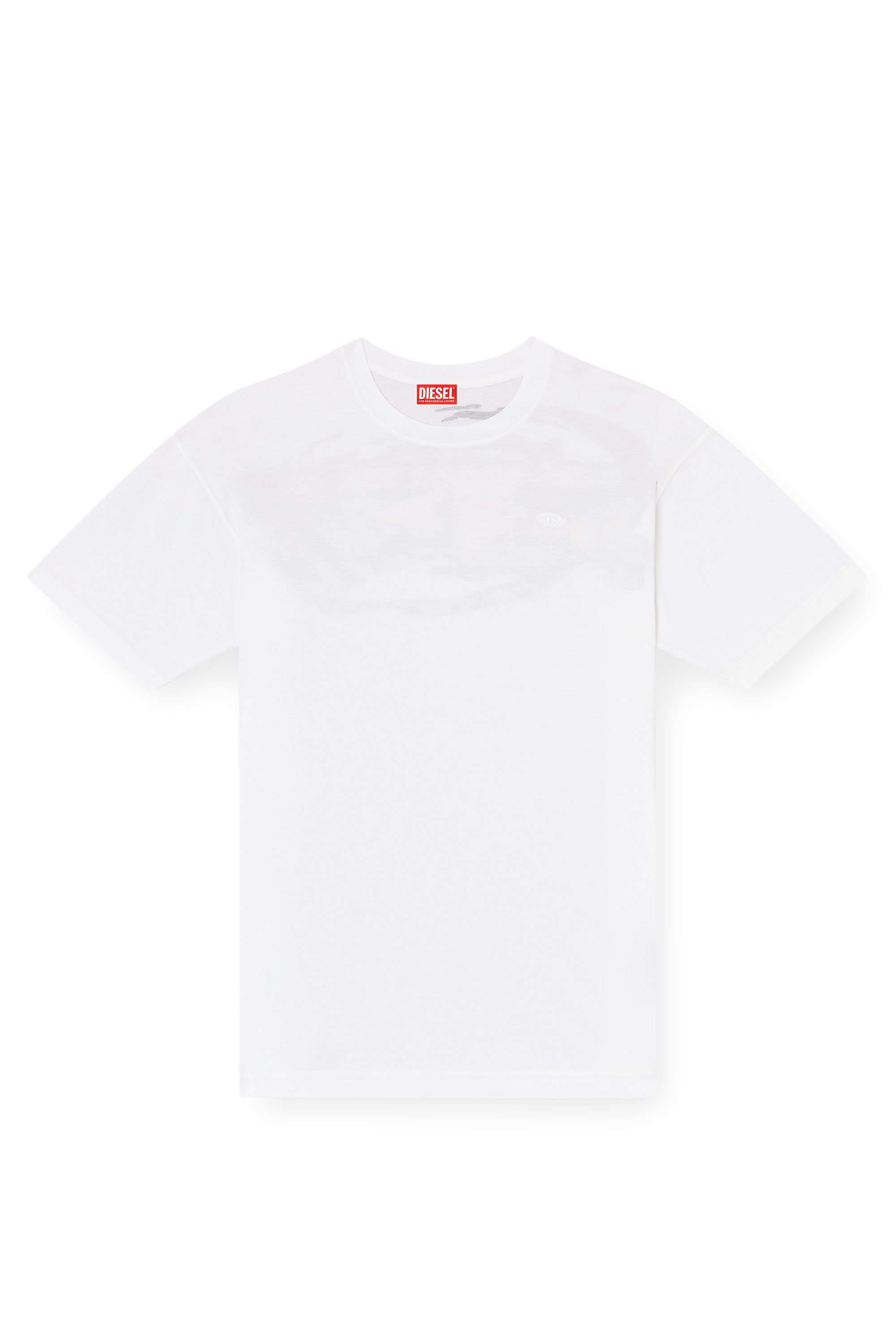 Diesel - T-BOXT-T24, Camiseta con logotipo Oval D Hombre in Blanco - 3