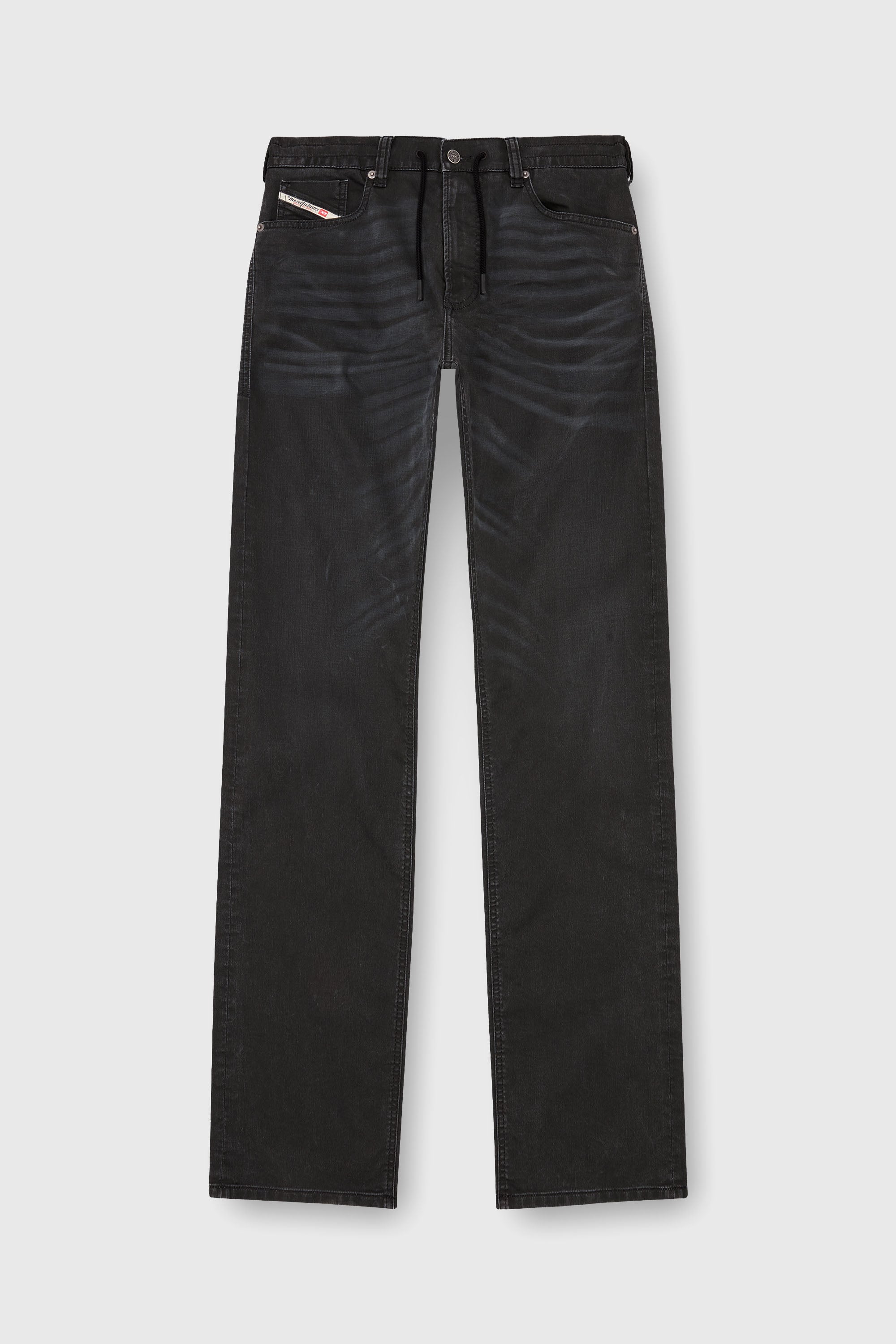 Diesel - Relaxed 2080 D-Reel Joggjeans&reg; 09J75 Hombre, Negro/Gris oscuro - 2