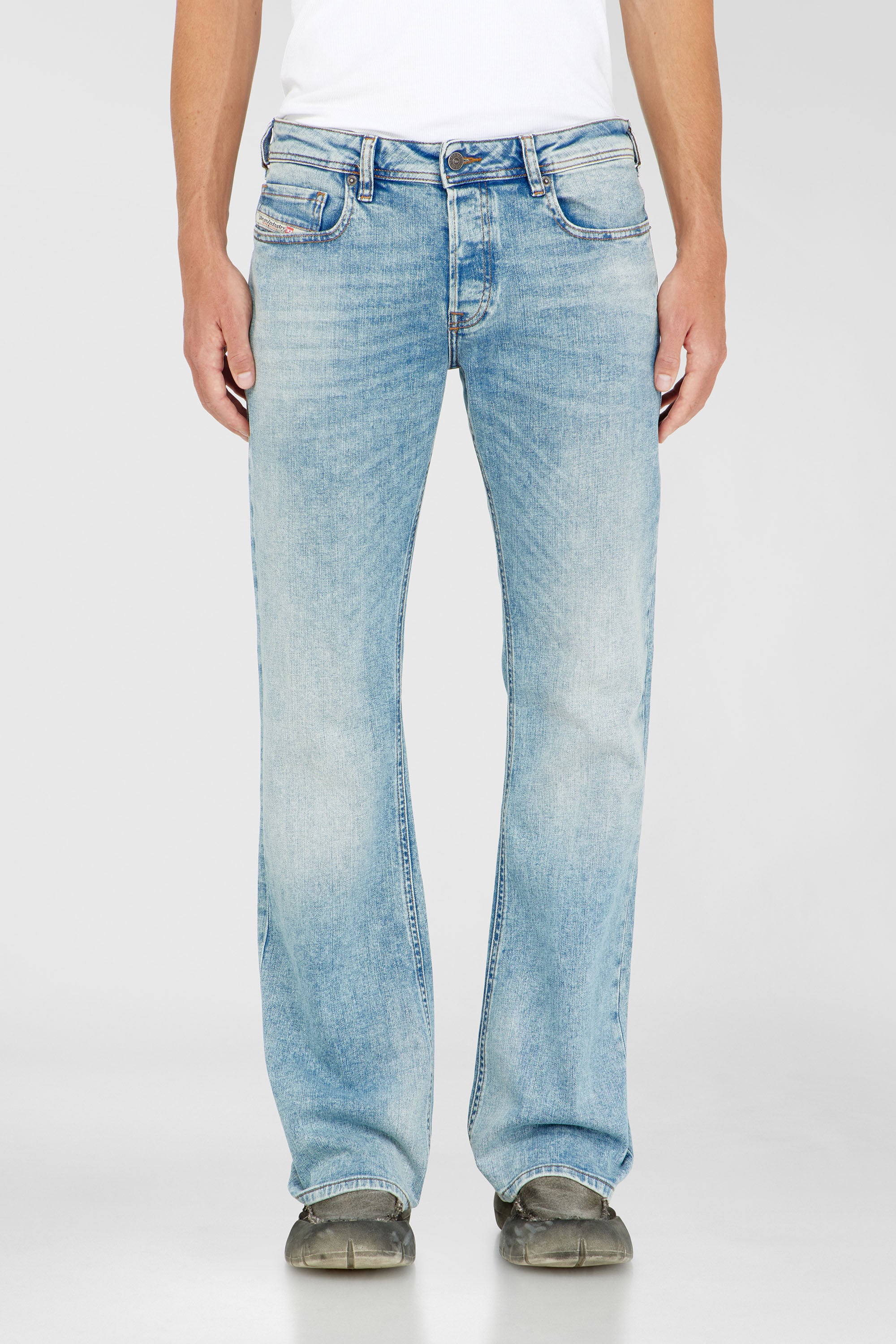 Diesel - Bootcut Jeans 2007 Zatiny 0DBDV Hombre, Azul Claro - 4