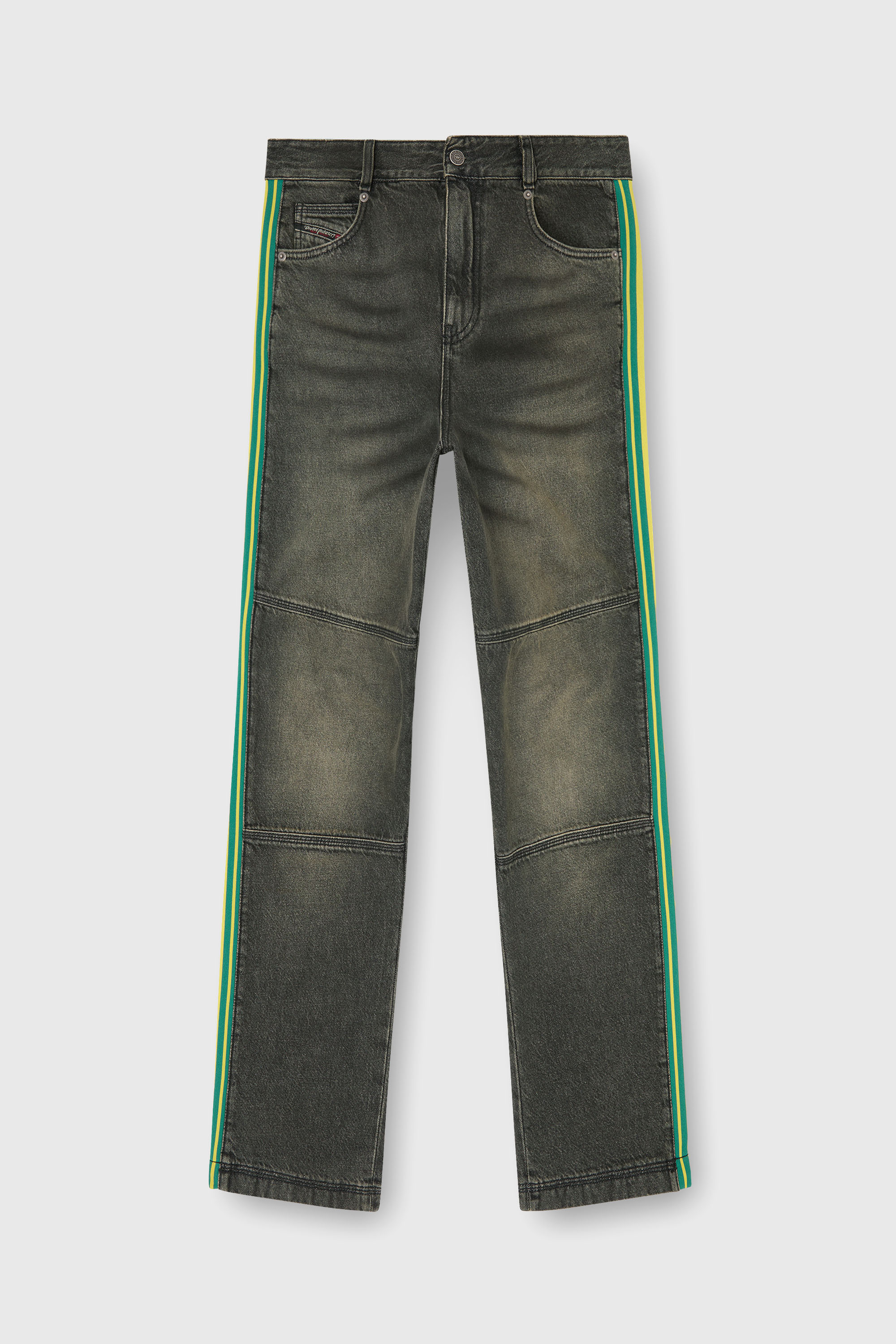 Diesel - Regular Jeans D-Arbus 0DBEZ Hombre, Negro/Gris oscuro - 2