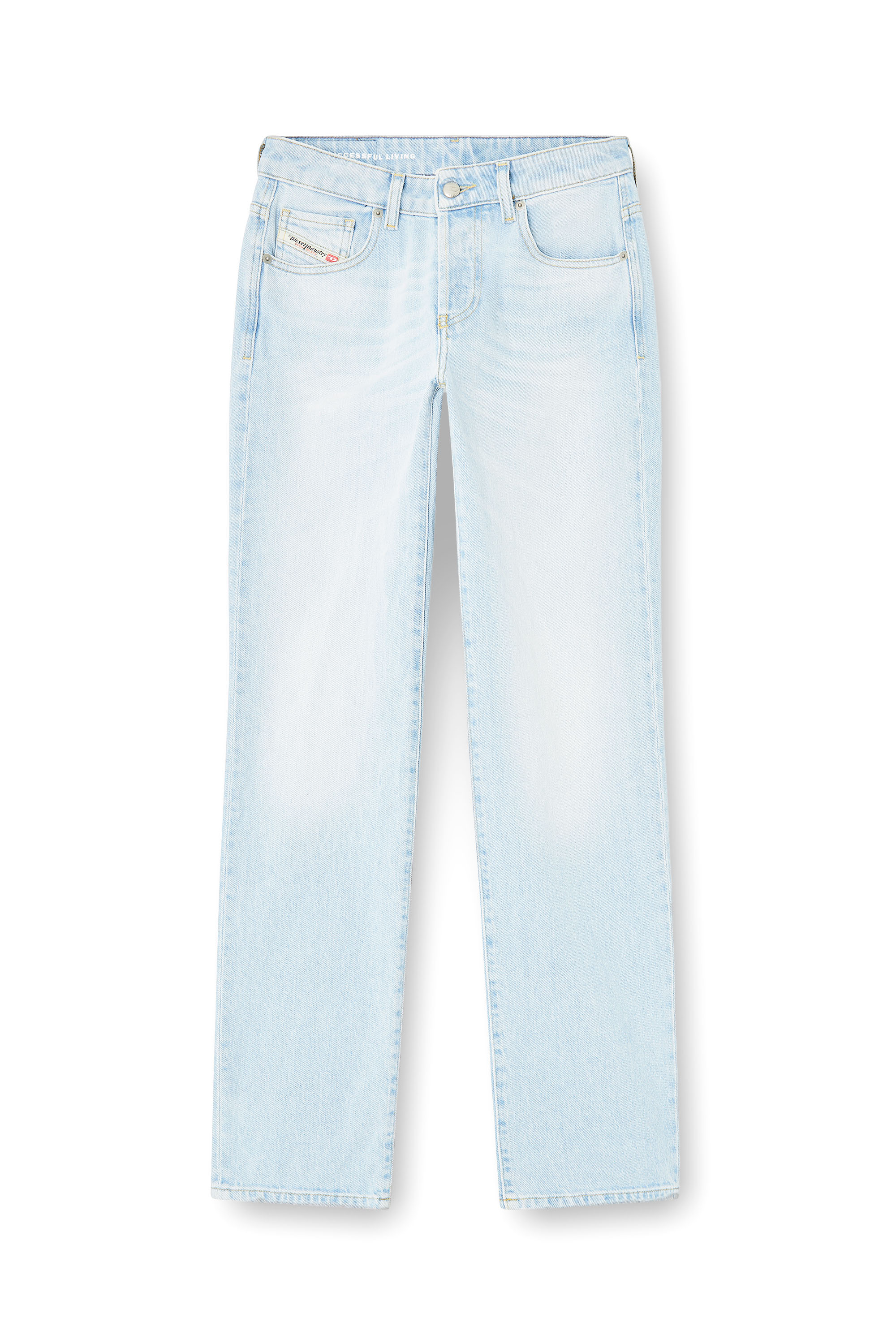 Diesel - Regular Jeans 1989 D-Mine 09M11 Mujer, Azul Claro - 3