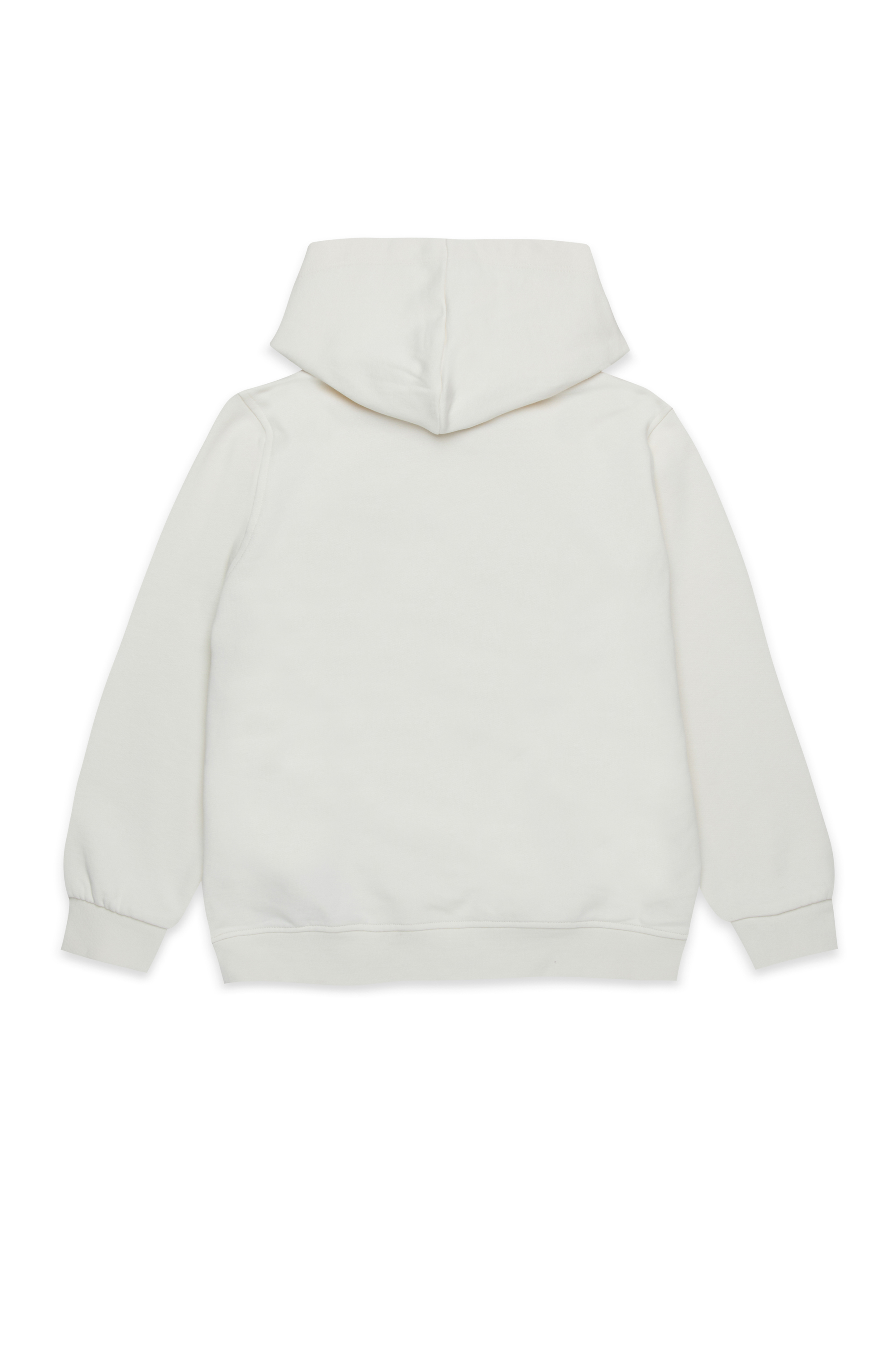 Diesel - SINNY, Sudadera con capucha y bordado Oval D a tono Mujer in Blanco - 2