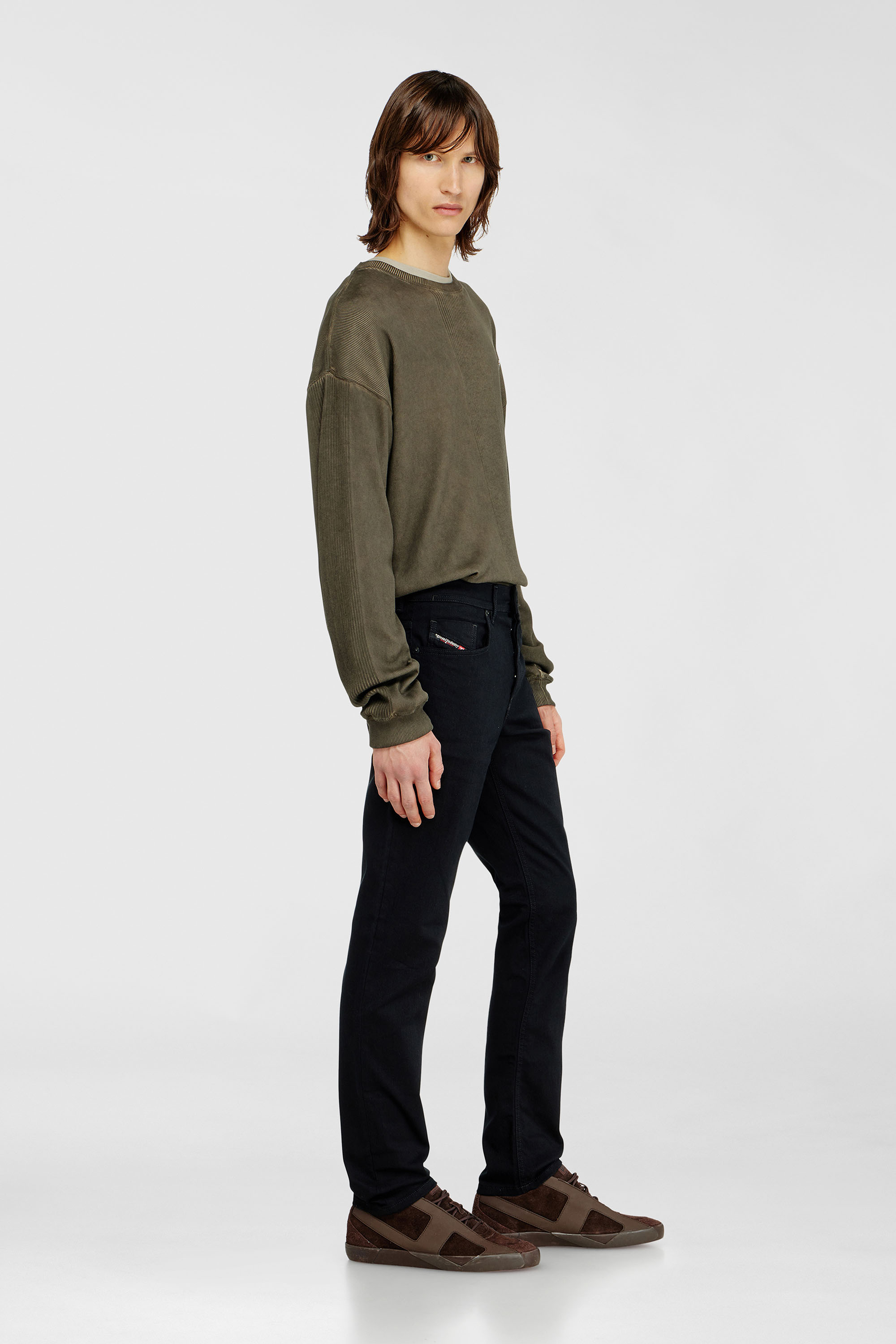 Diesel - Regular Jeans 2023 D-Finitive 069YP Hombre, Negro/Gris oscuro - 1
