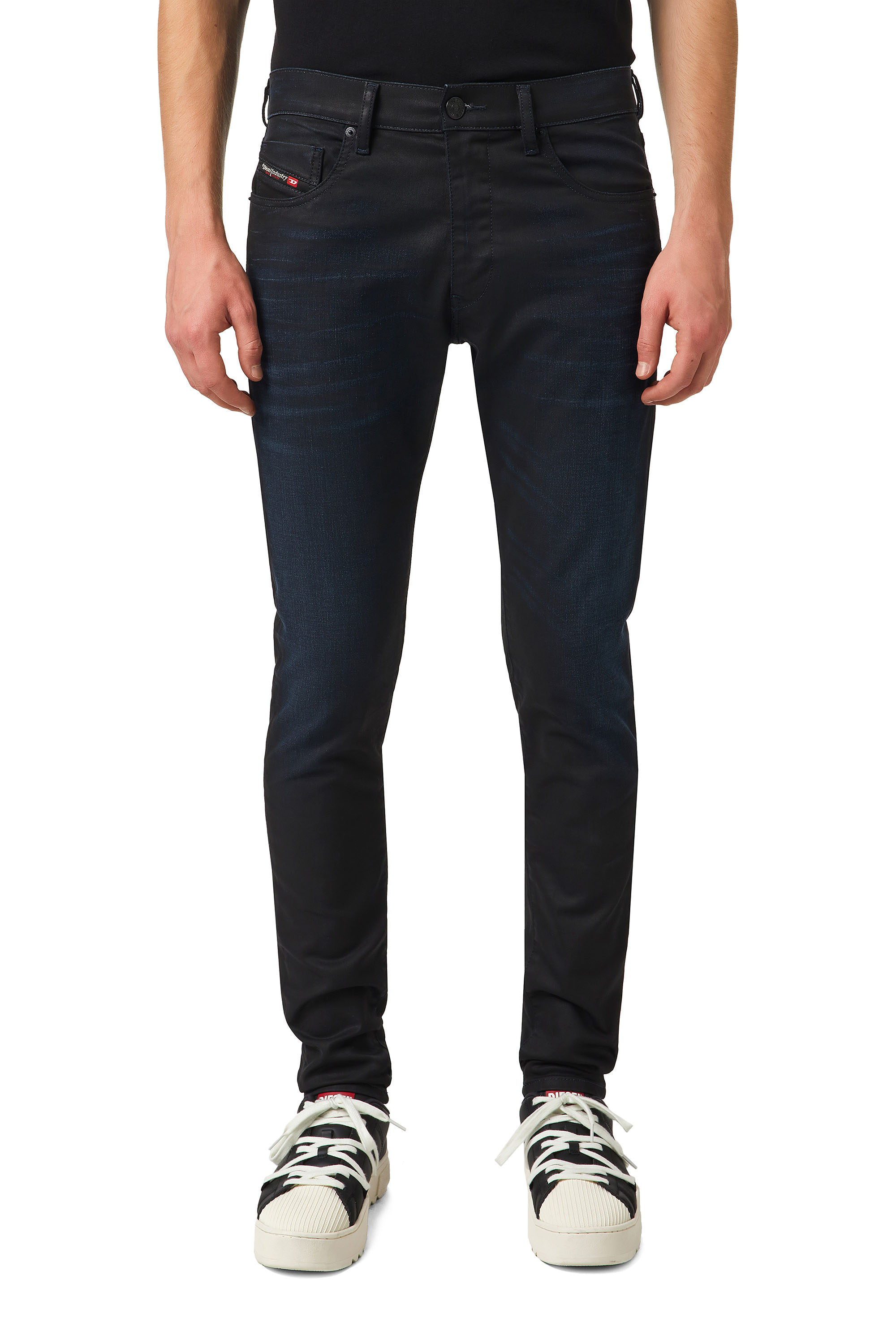 D-Strukt JoggJeans® 069XN, Negro/Gris oscuro - Vaqueros