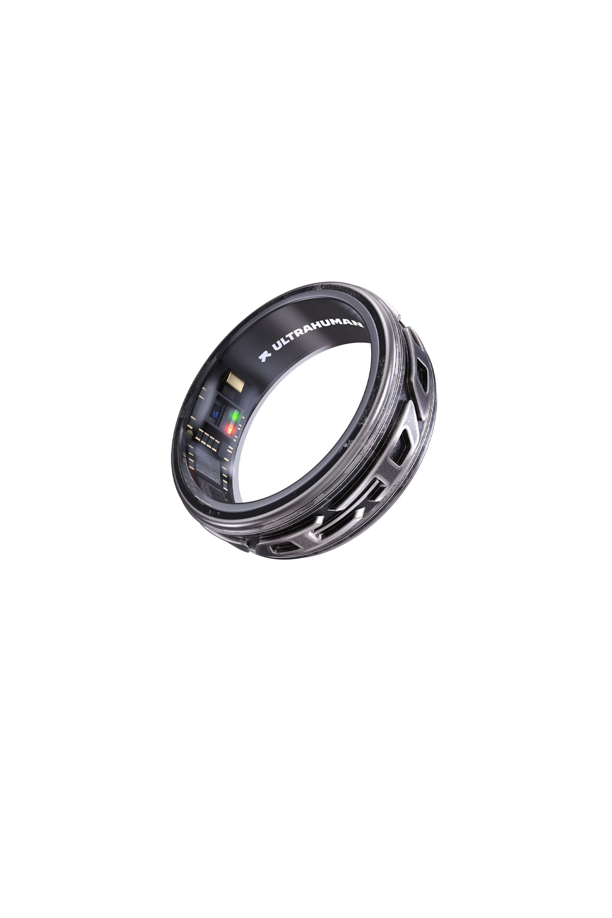Diesel - SMART RING PHANTOM BLACK- UHRA-DD, Anillo inteligente en negro desgastado Unisex in Negro - 3