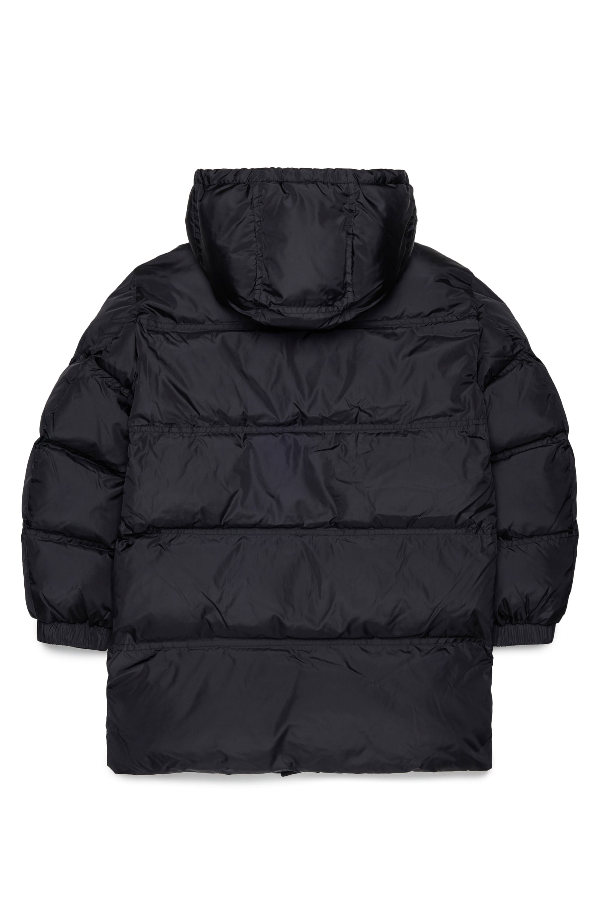 Diesel - JRIVONLONG, Abrigo acolchado con bolsillos oversize Unisex in Negro - 2