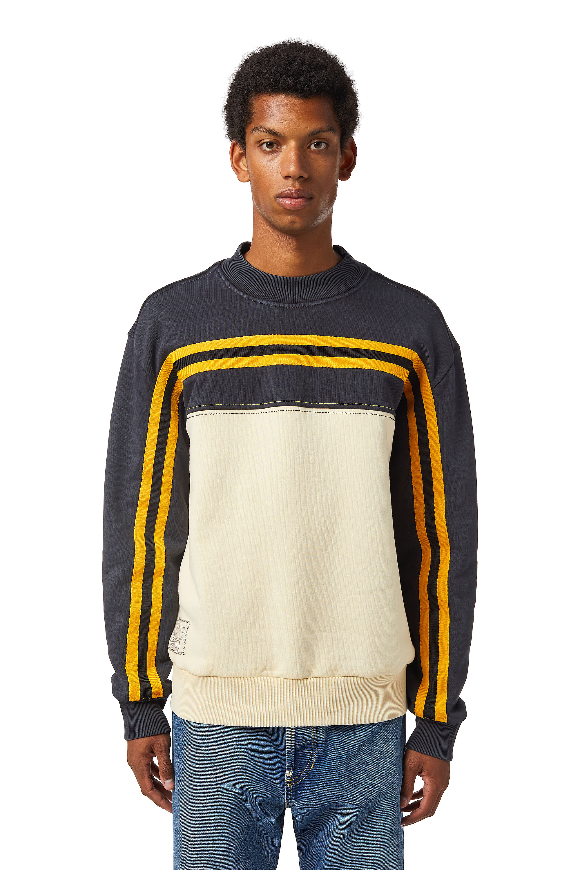 DXD-33-S02, Negro/Blanco - Sudaderas