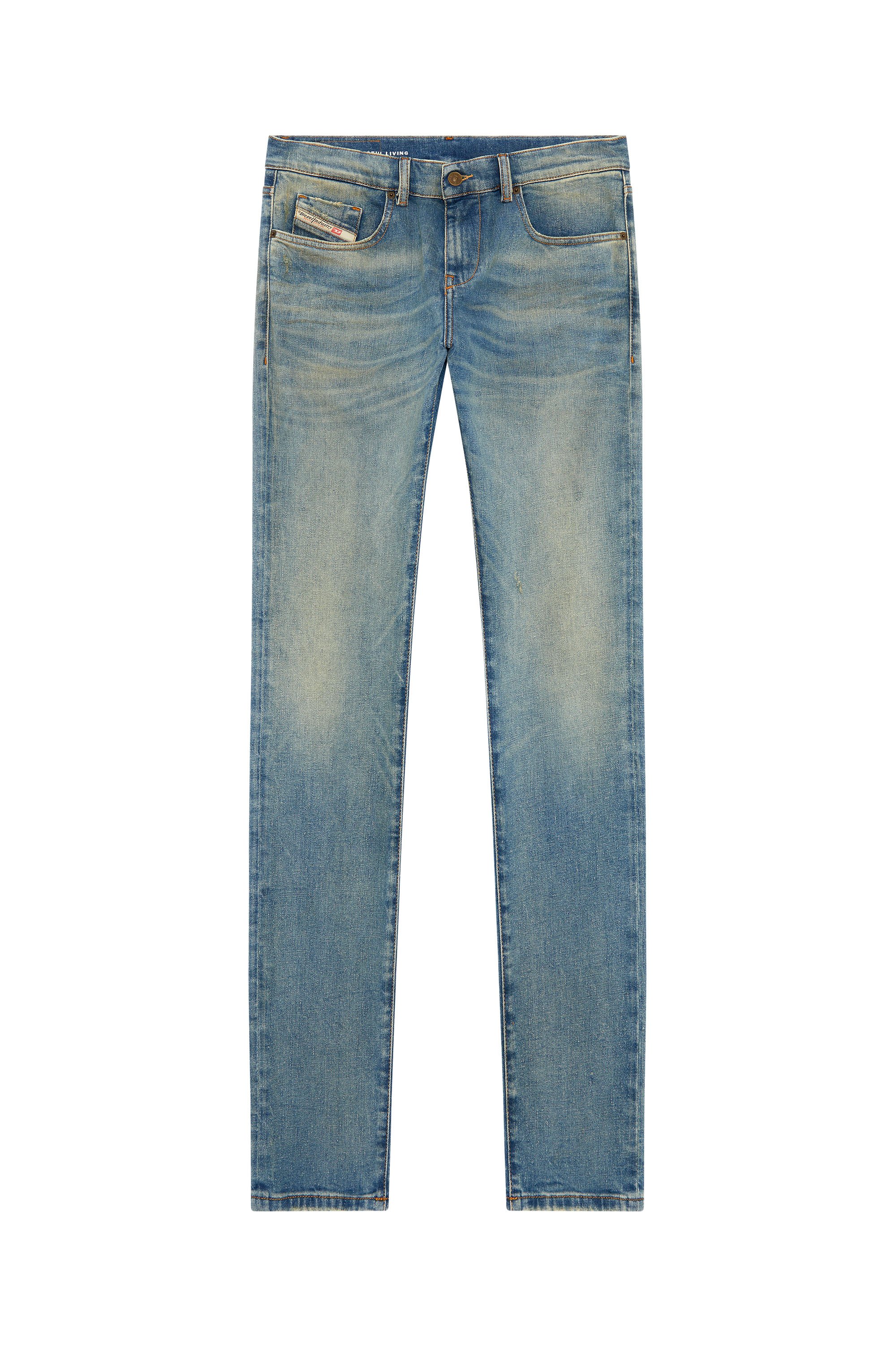 Diesel - Slim Jeans 2019 D-Strukt 09H50, Azul medio - Image 5