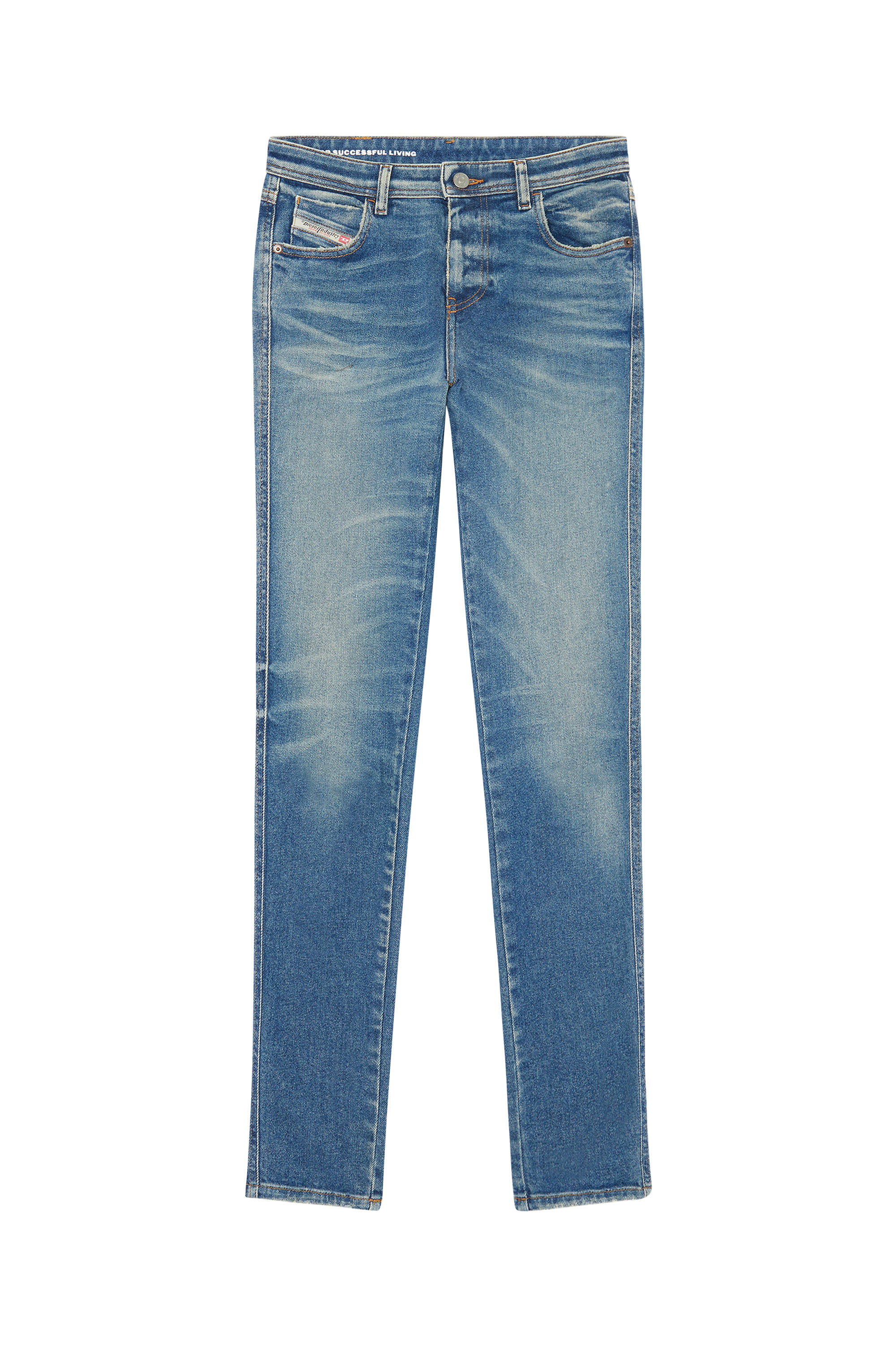 Diesel - 2015 BABHILA 09E88 Skinny Jeans, Azul medio - Image 5