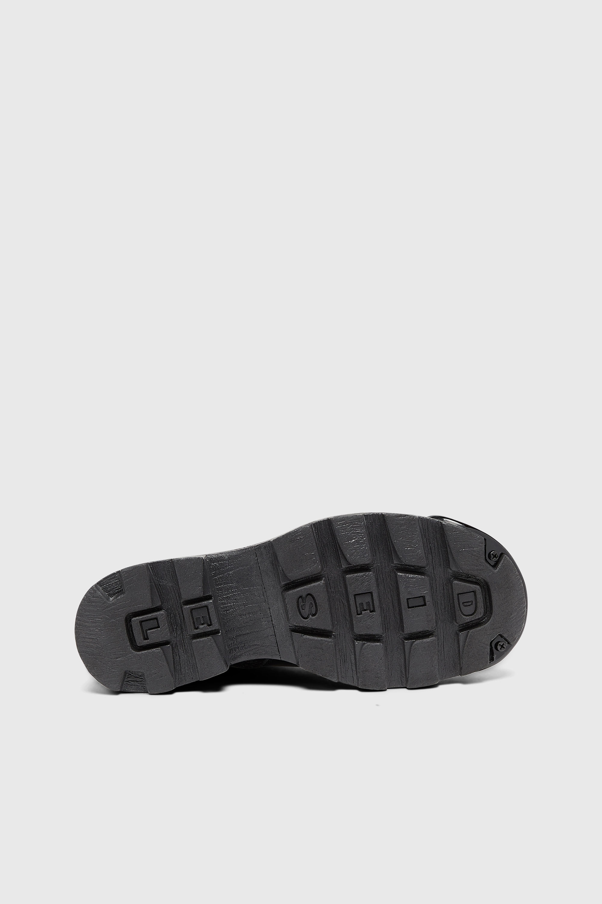 Diesel - D-HAMMER BT D, D-Hammer-Botas de piel con protector de puntera oval D Hombre in Negro - 5