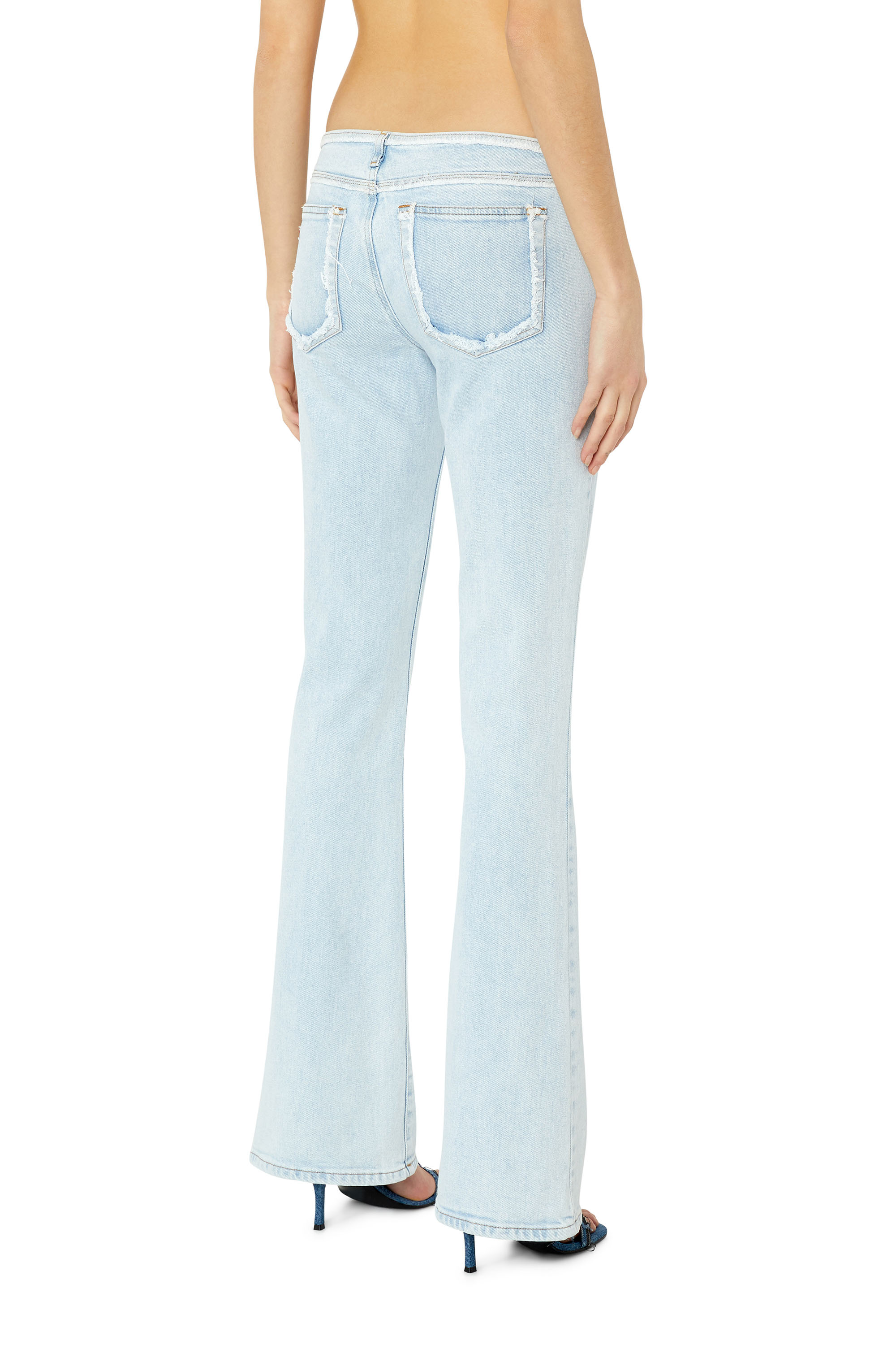 Diesel - 1969 D-Ebbey 09F68 Bootcut and Flare Jeans, Azul Claro - Image 2