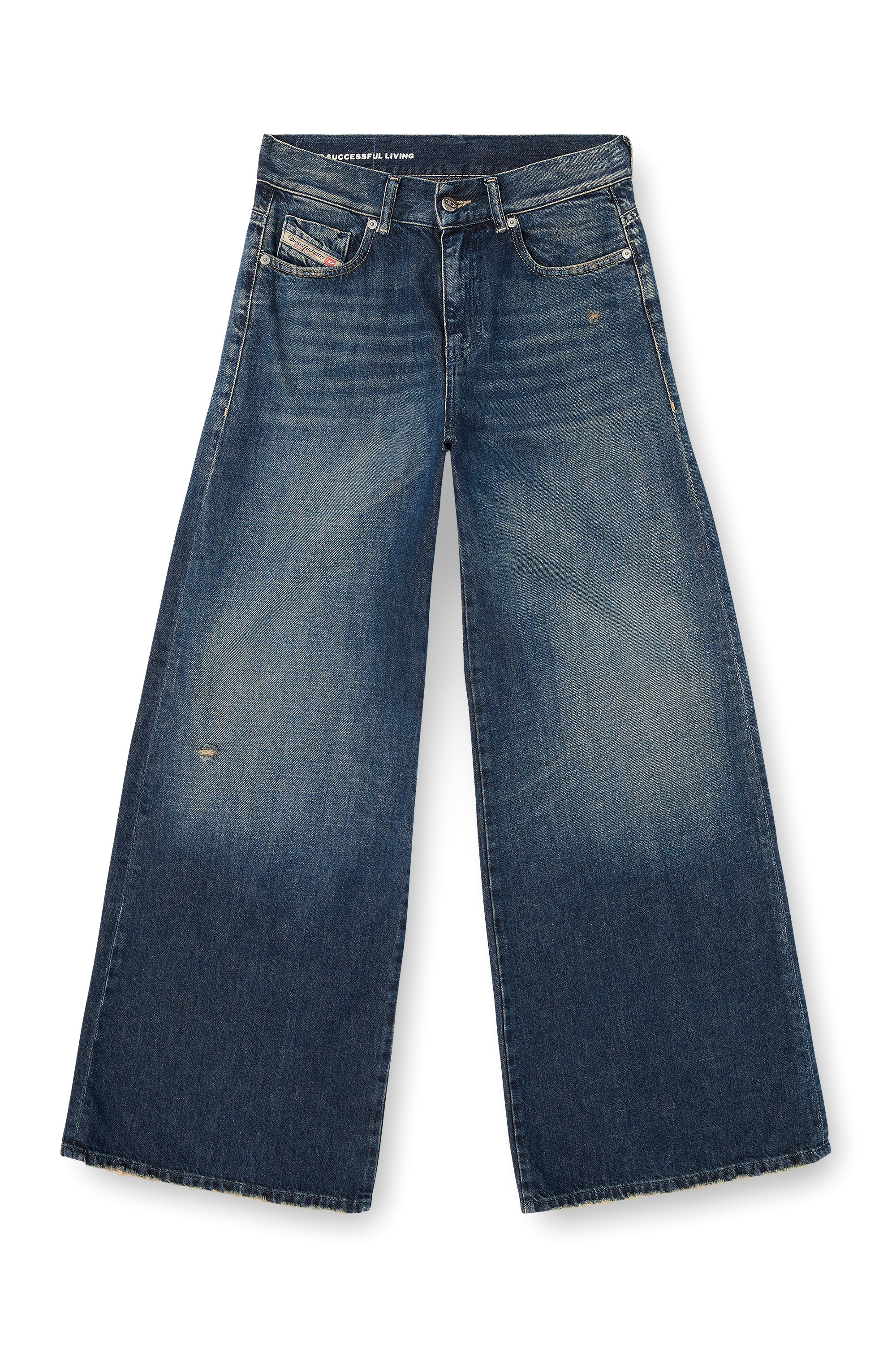 Diesel - Flare Jeans 1978 D-Akemi 09N70 Mujer, Azul Oscuro - 3