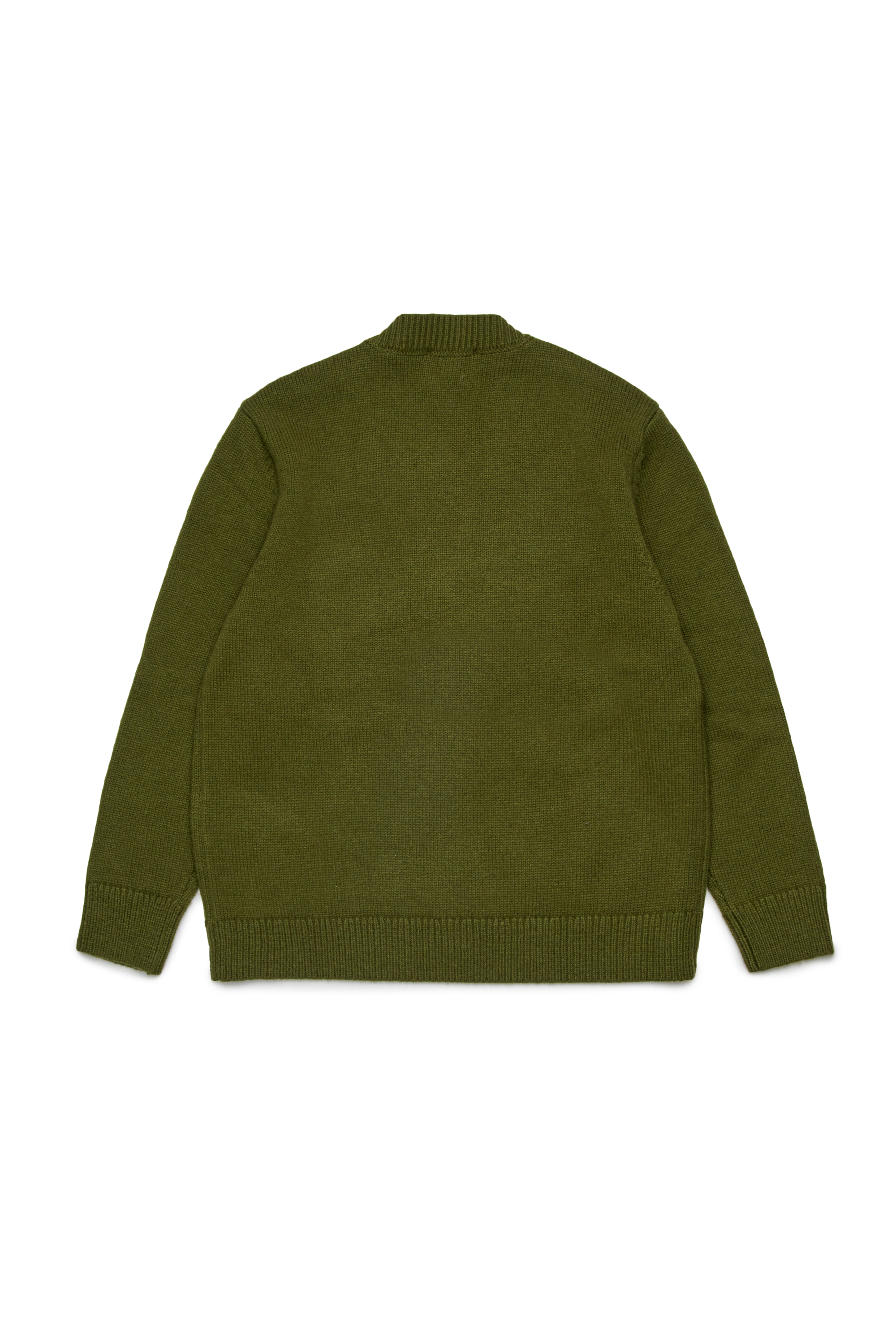 Diesel - KRAMCARDIGAN, Cárdigan de lana Hombre in Verde - 2