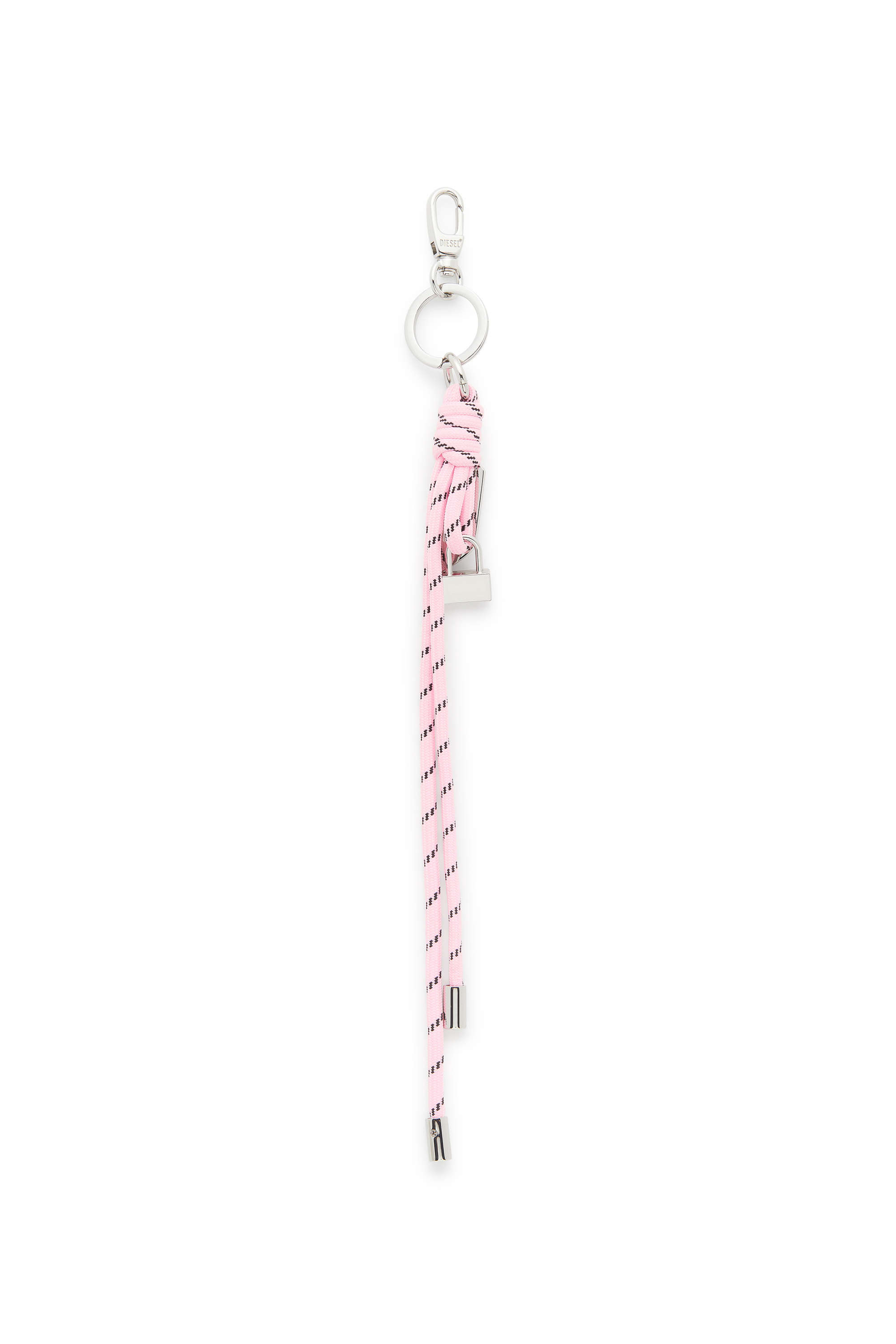 Diesel - ROPE II, Colgante de metal y cuerda con colgante Diesel Unisex in Rosa - 2