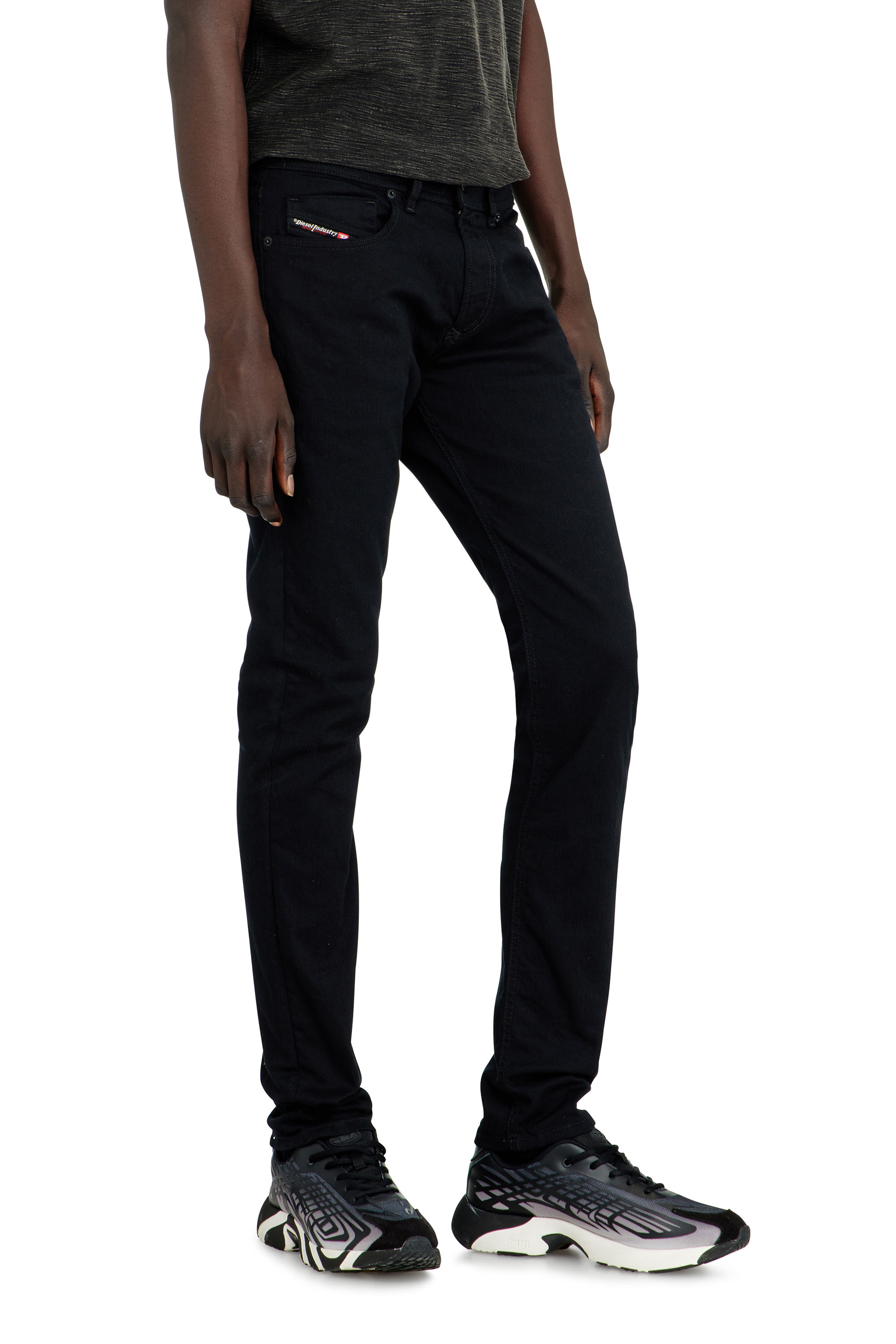 Diesel - Skinny Jeans 1979 Sleenker 09C51 Hombre, Negro/Gris oscuro - 7