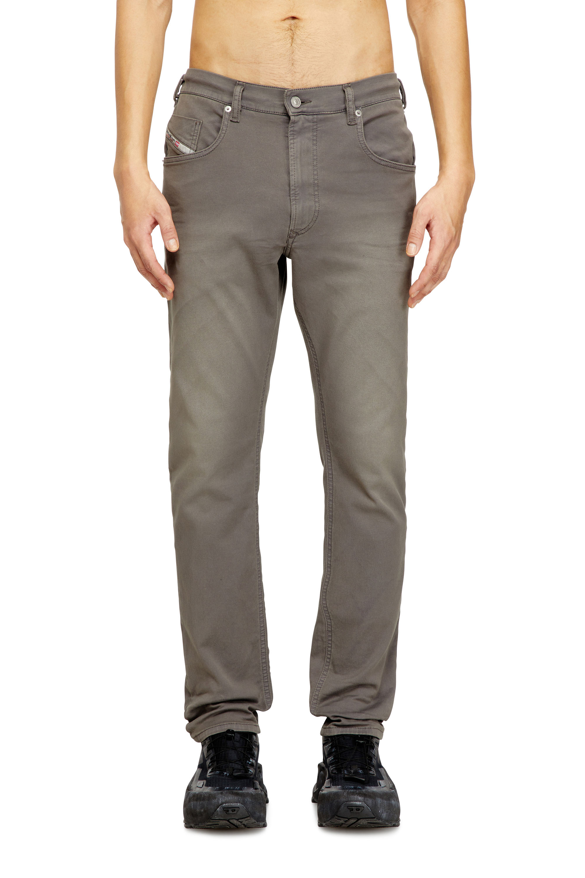 Diesel - Regular 2032 D-Krooley-BW Joggjeans® 0670M Hombre, Gris - 1