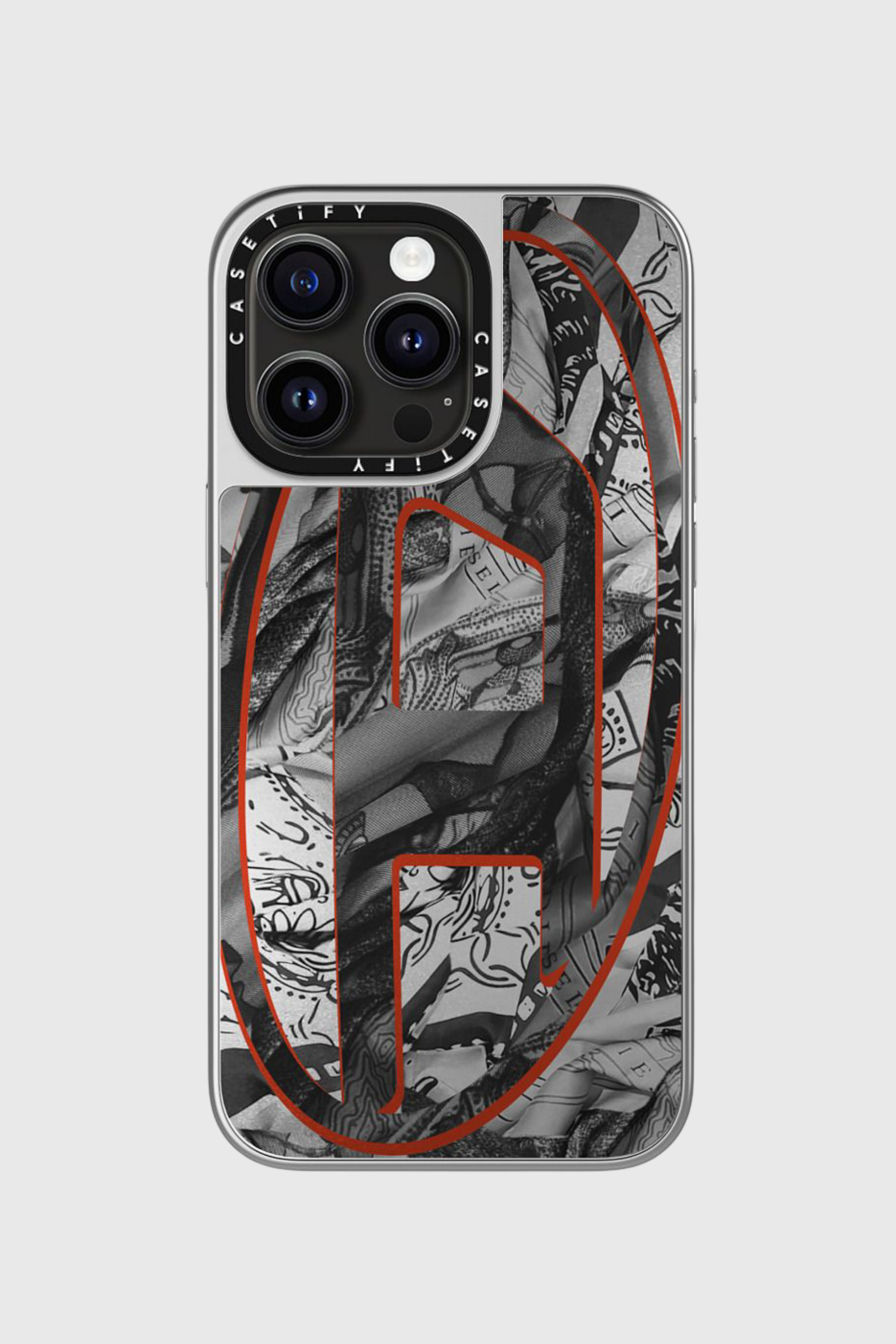 Diesel - 60337 CASETIFY MOULDED CASE, Funda MagSafe Bandana iPhone 15 Pro Max Unisex in Multicolor - 4
