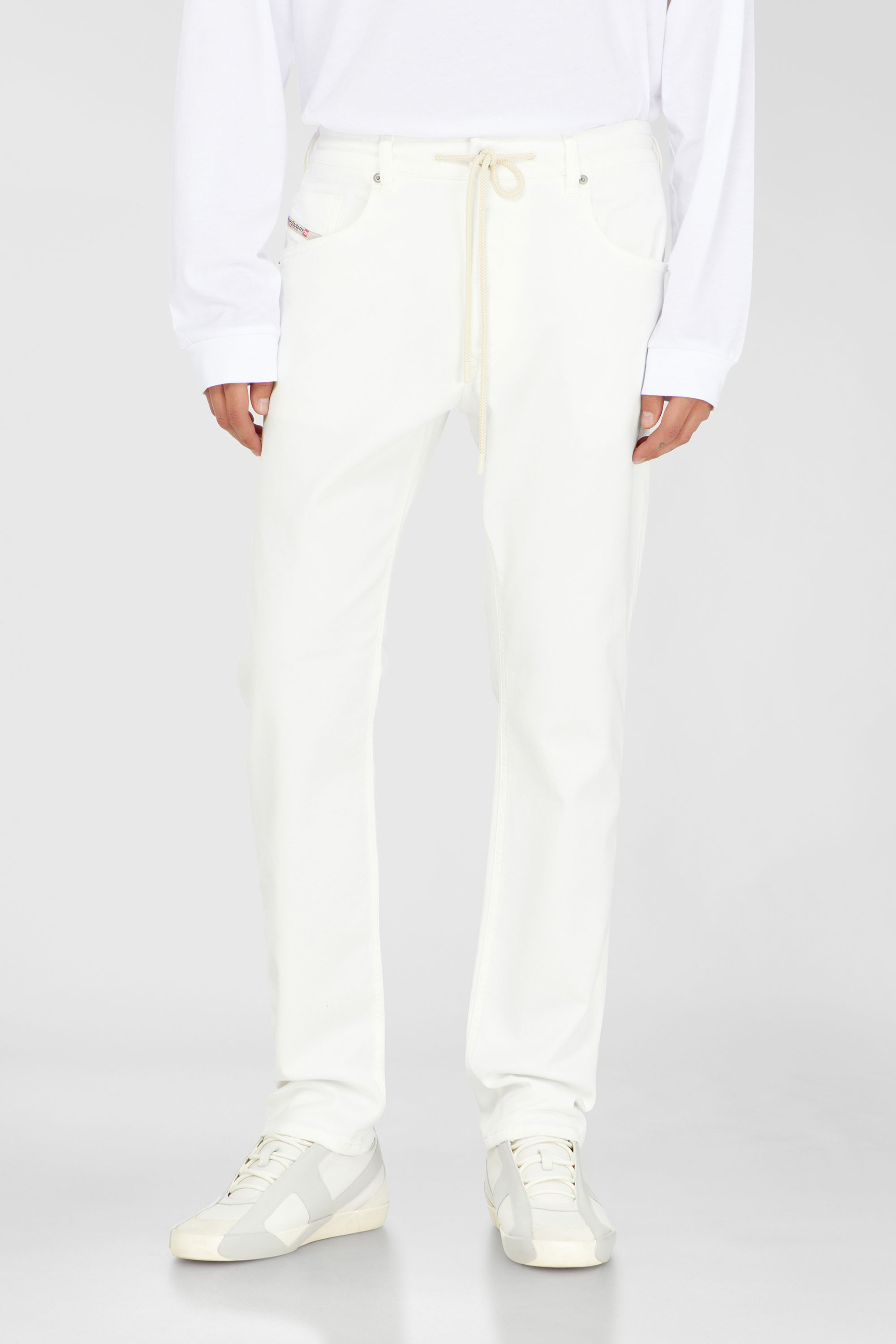 Diesel - Regular 2032 D-Krooley Joggjeans&reg; 068HX Hombre, Blanco - 1