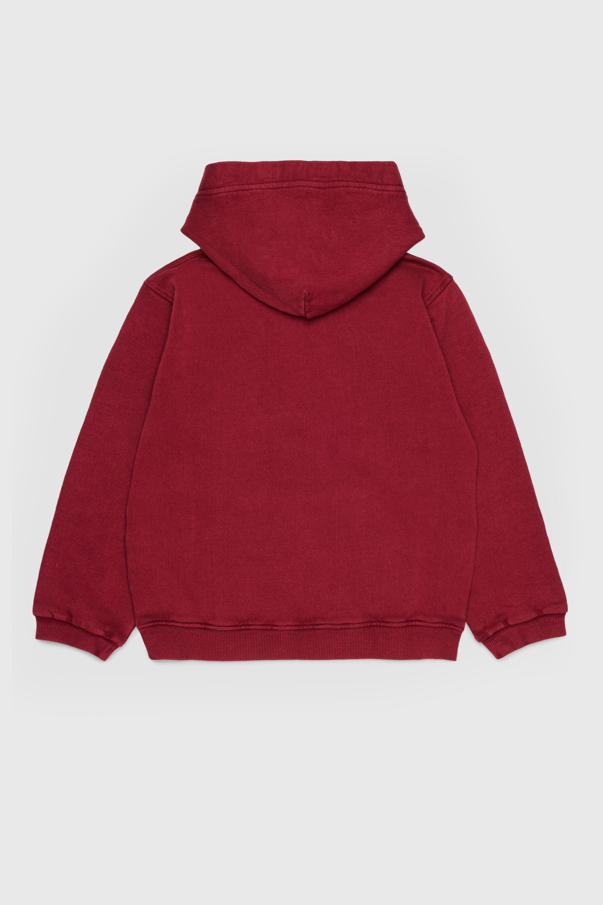 Diesel - STISEL OVER, Sudadera con estampado de logo maxi Hombre in Rojo - 2