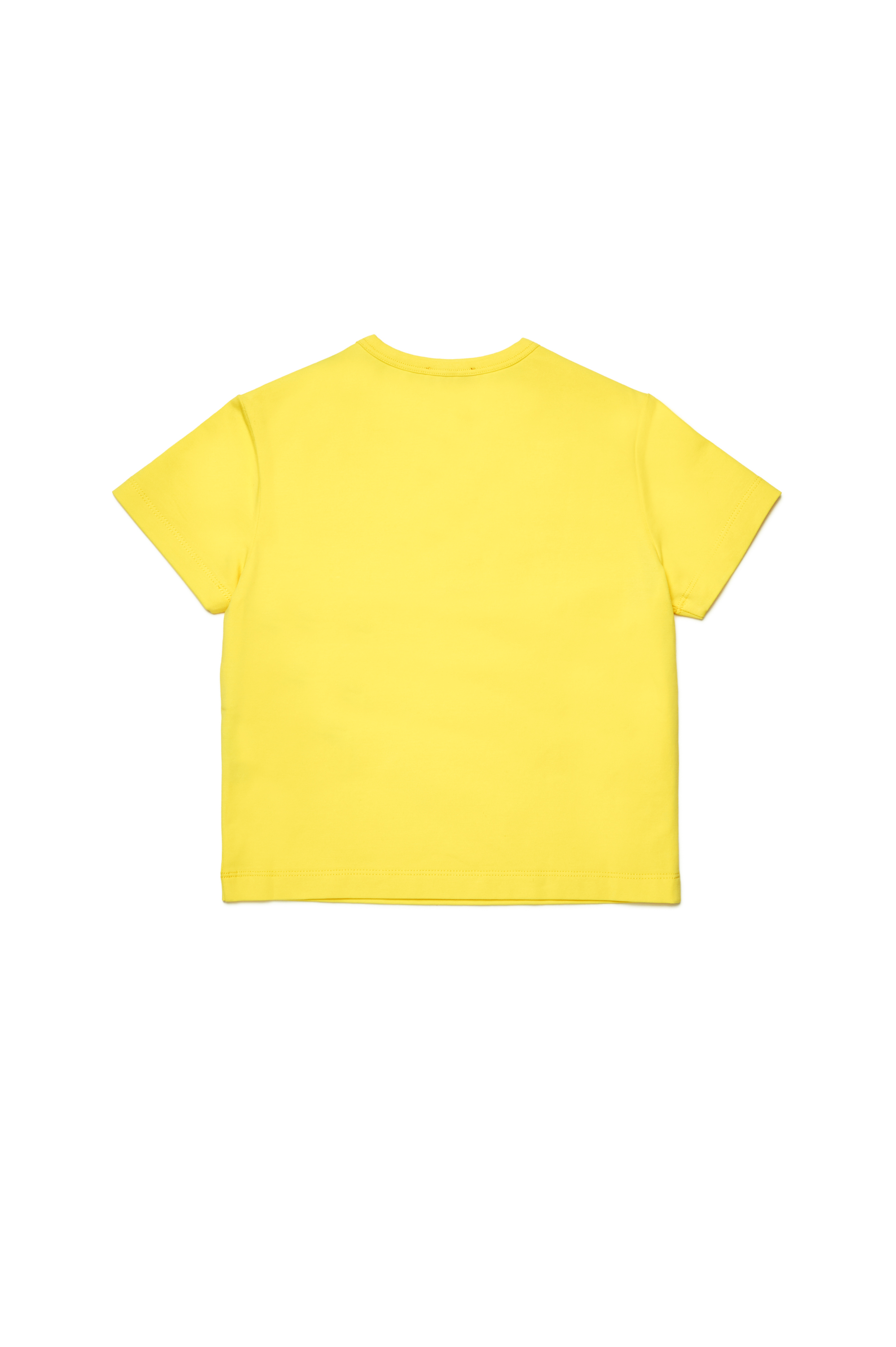 Diesel - TANGIEX, Mujer Camiseta con bordado Oval D a tono in Amarillo - Image 2