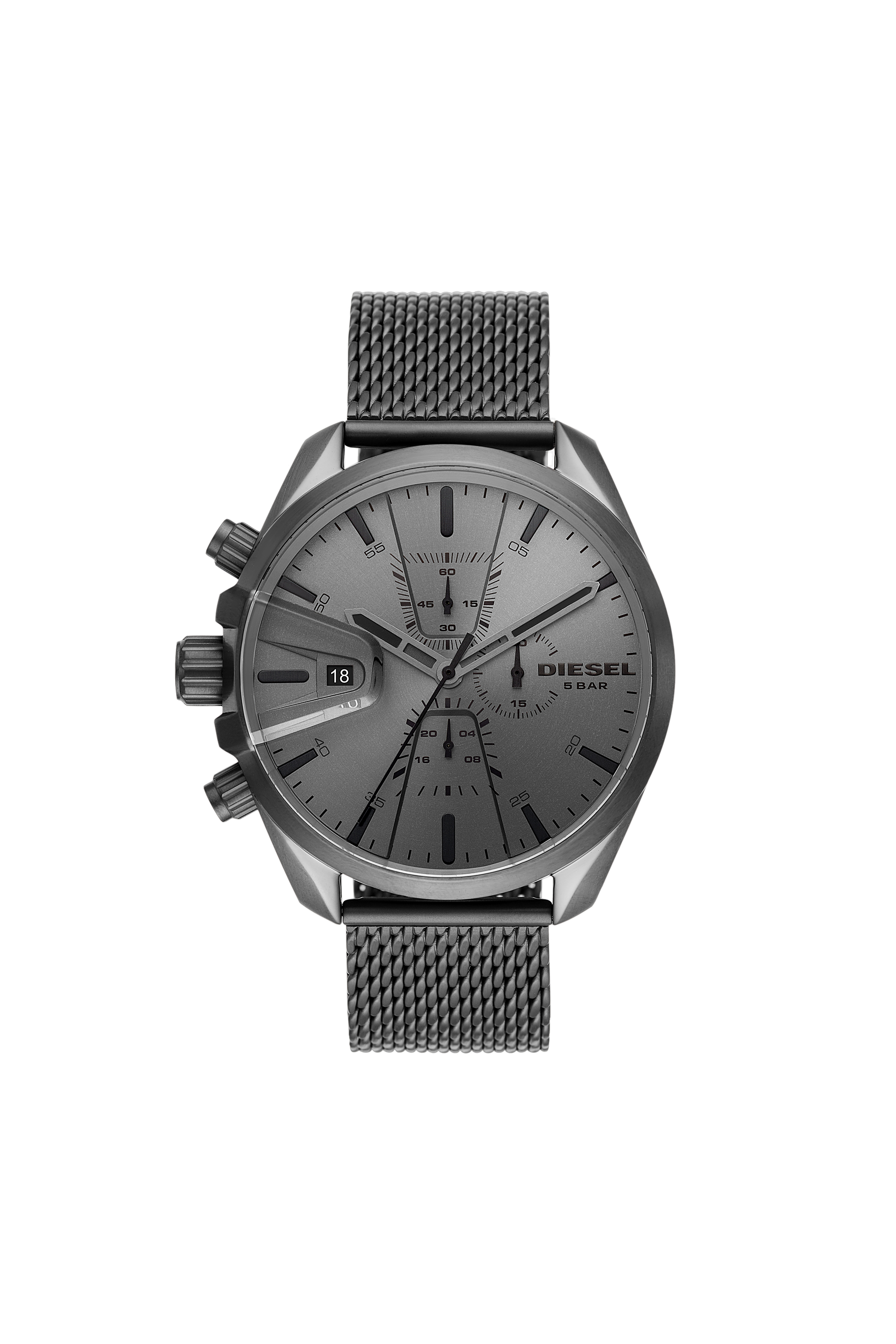 Diesel - DZ4528, Reloj cronógrafo MS9 en acero inoxidable gris metalizado Hombre in Gris - 1