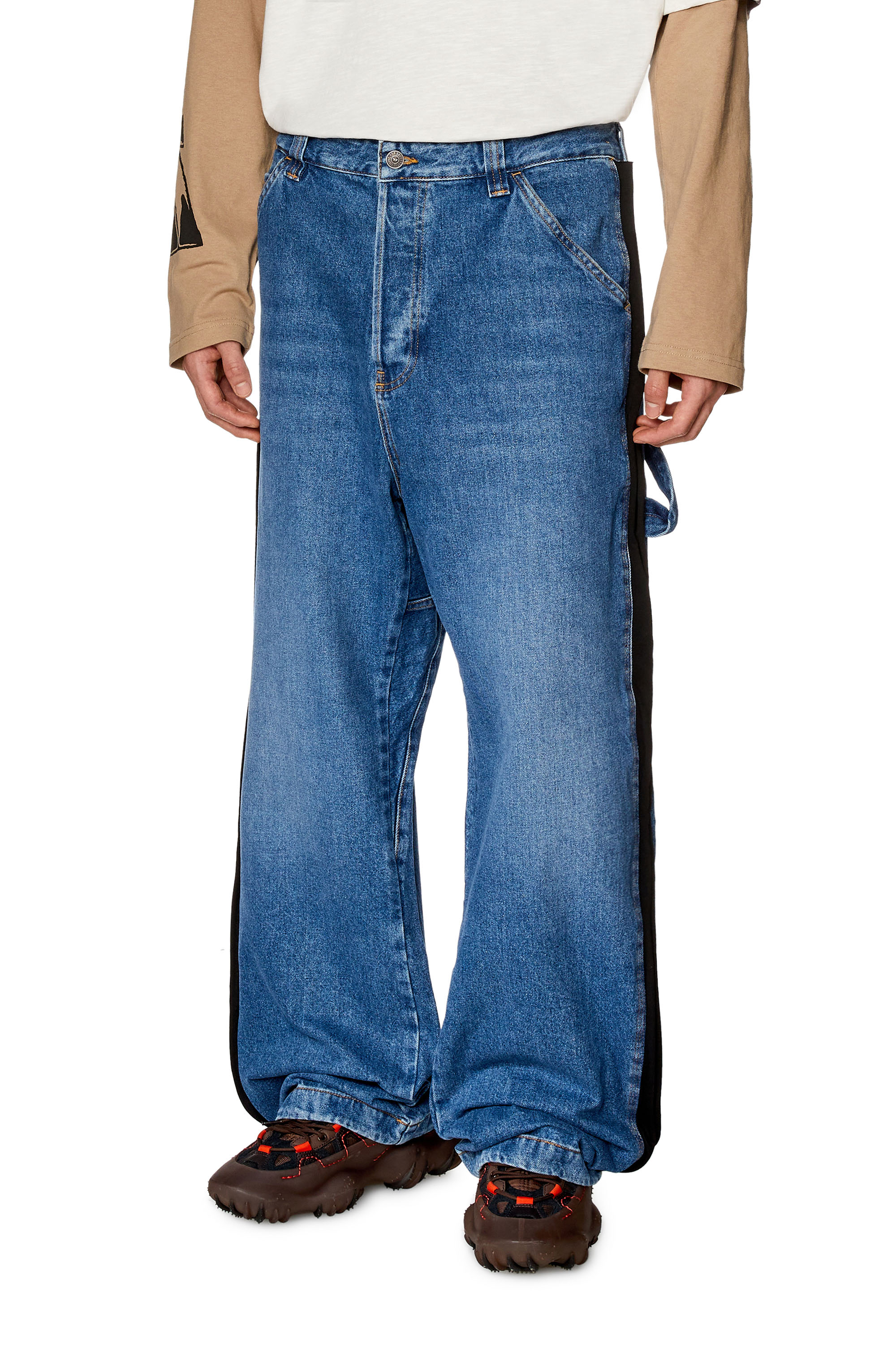 Diesel - Straight Jeans D-Livery 0HJAV, Azul medio - Image 2