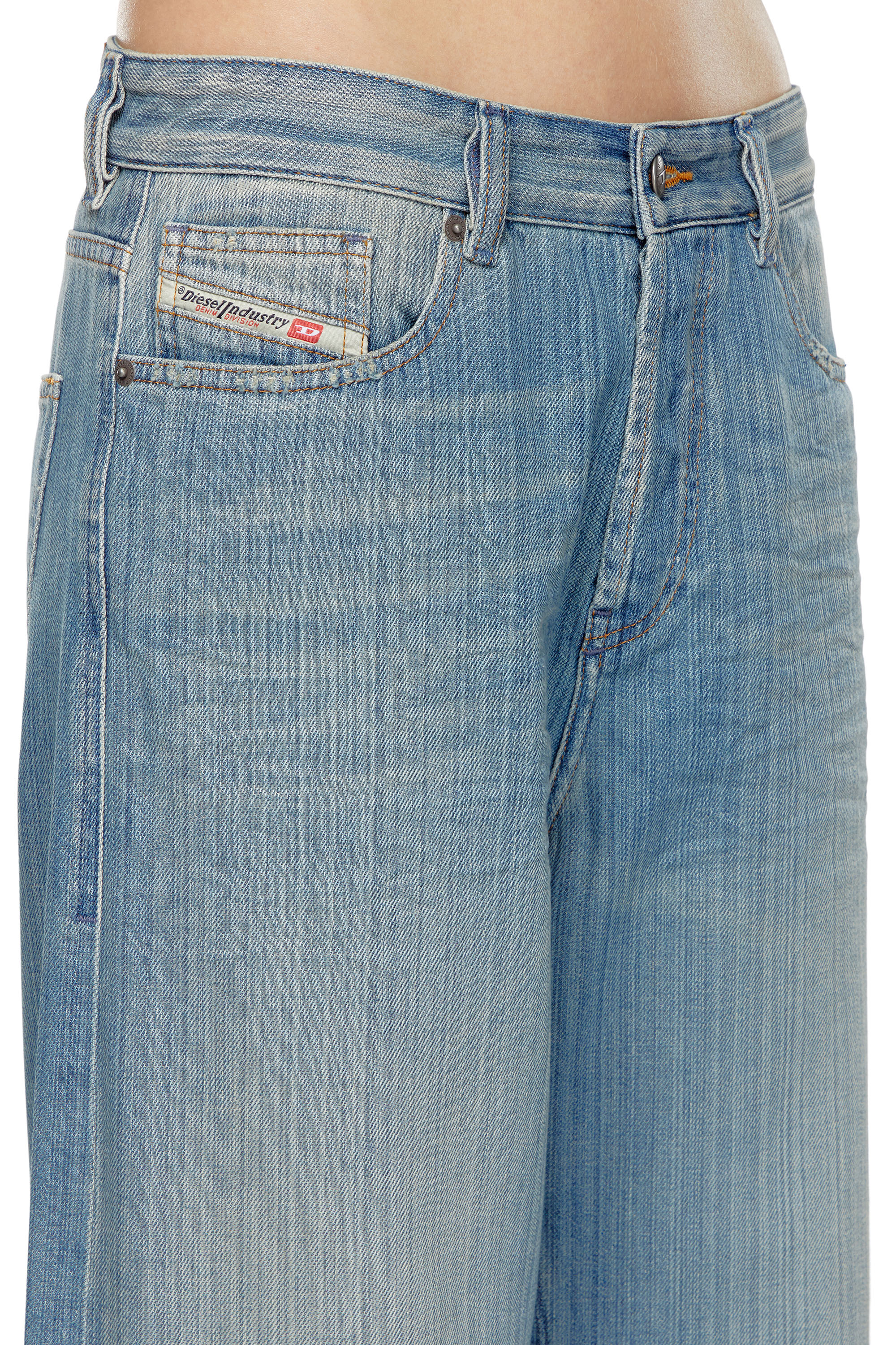 Diesel - Straight Jeans 1996 D-Sire 09J87, Azul medio - Image 3