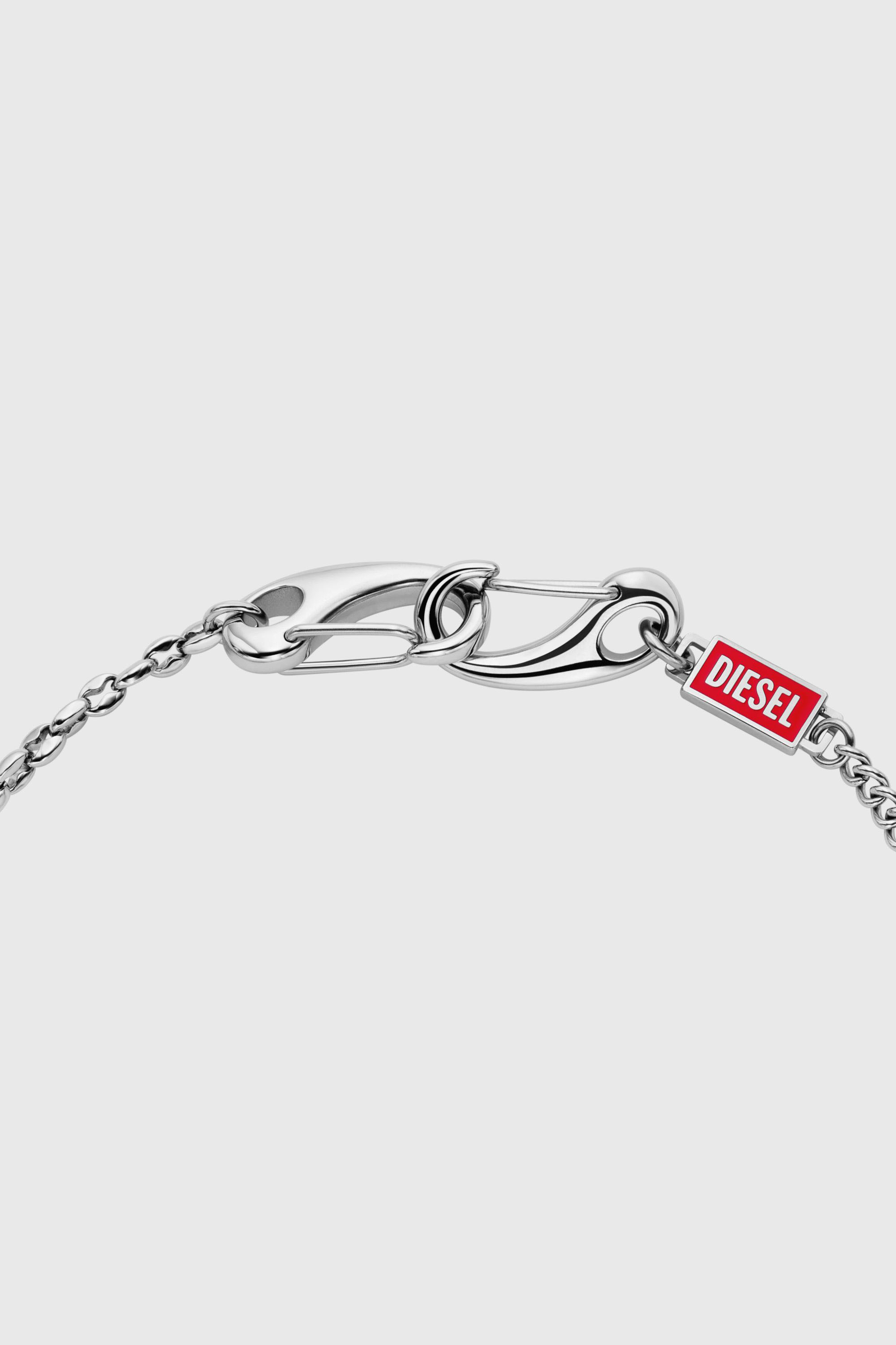 Diesel - DX1695040 JEWELLERY, Unisex's Stainless steel multi-wear chain necklace in Silver - 2