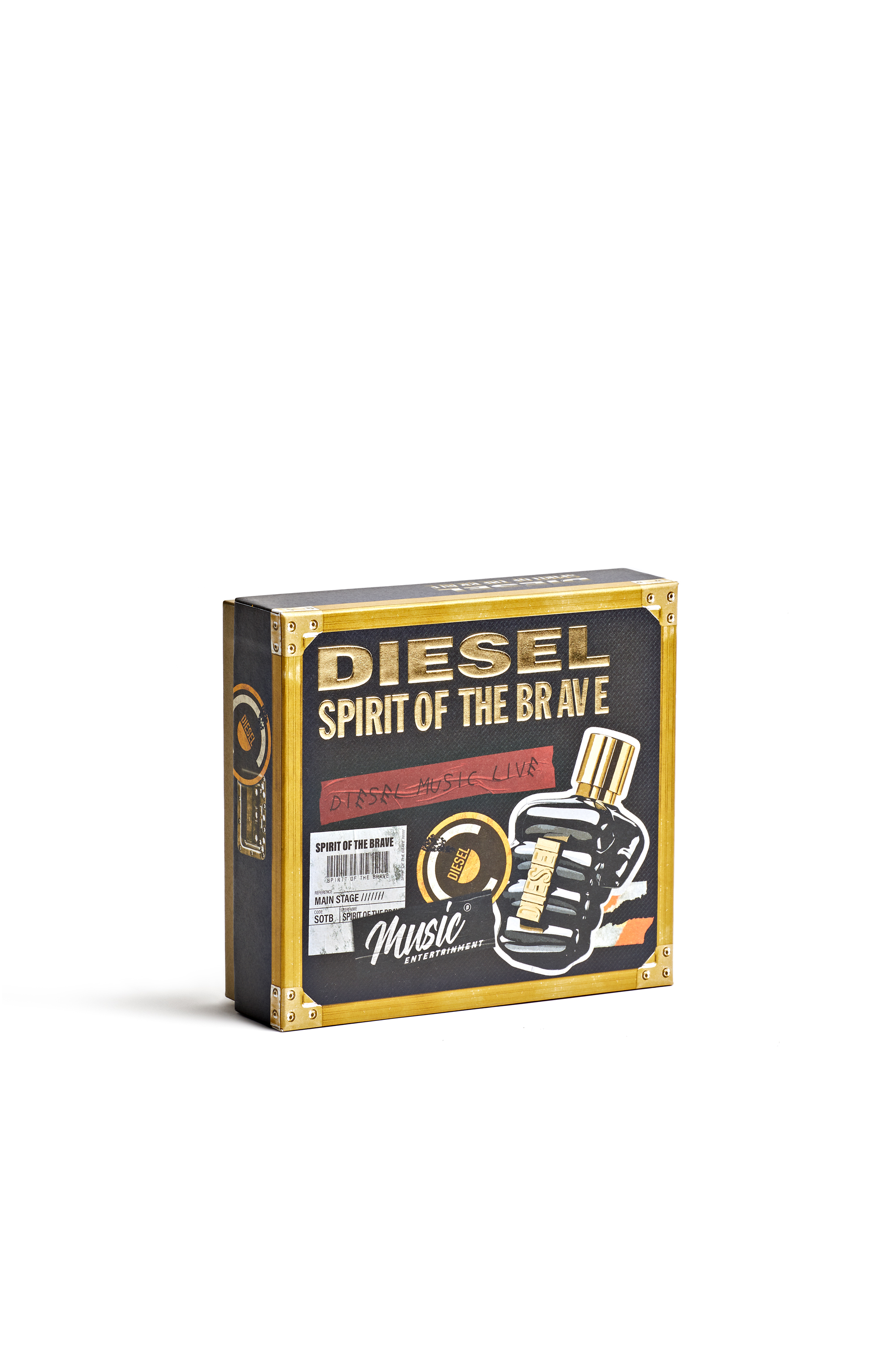 Diesel - SPIRIT OF THE BRAVE 35 ML GIFT SET, Estuche de regalo Spirit Of The Brave Hombre in Negro - 2